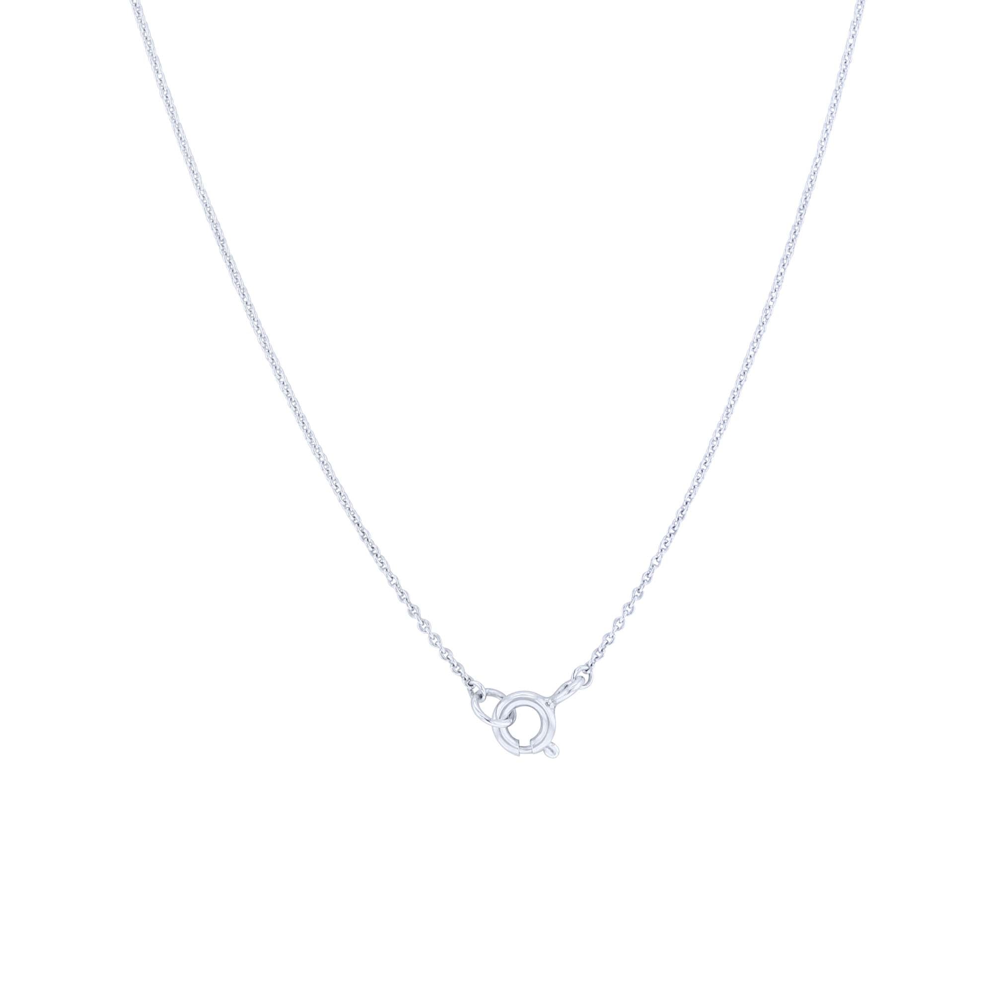 Silver Dragonfly Diamond Necklace