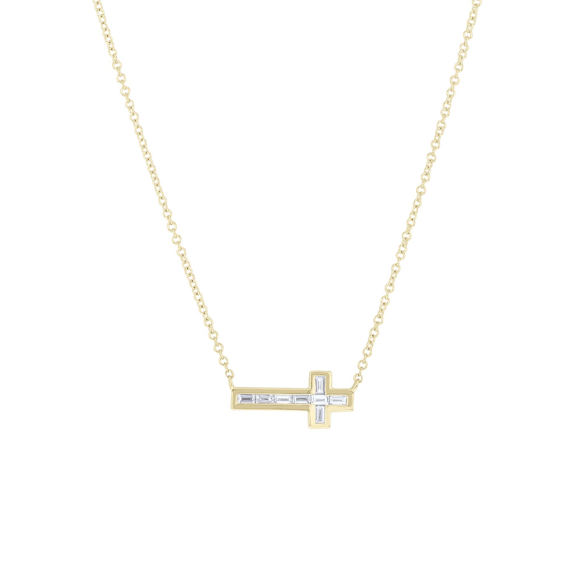 Gianna Diamond Cross Necklace