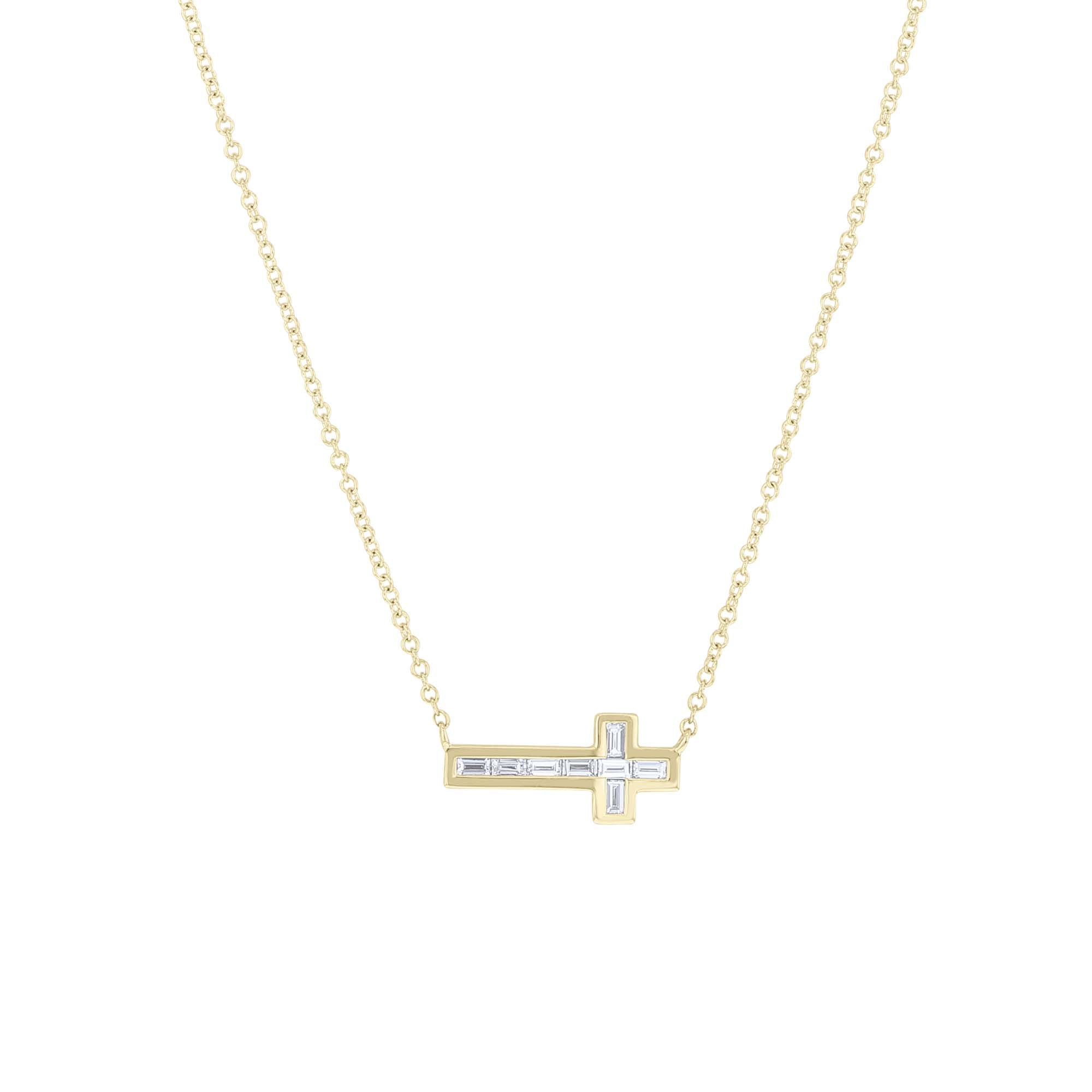 Gianna Diamond Cross Necklace