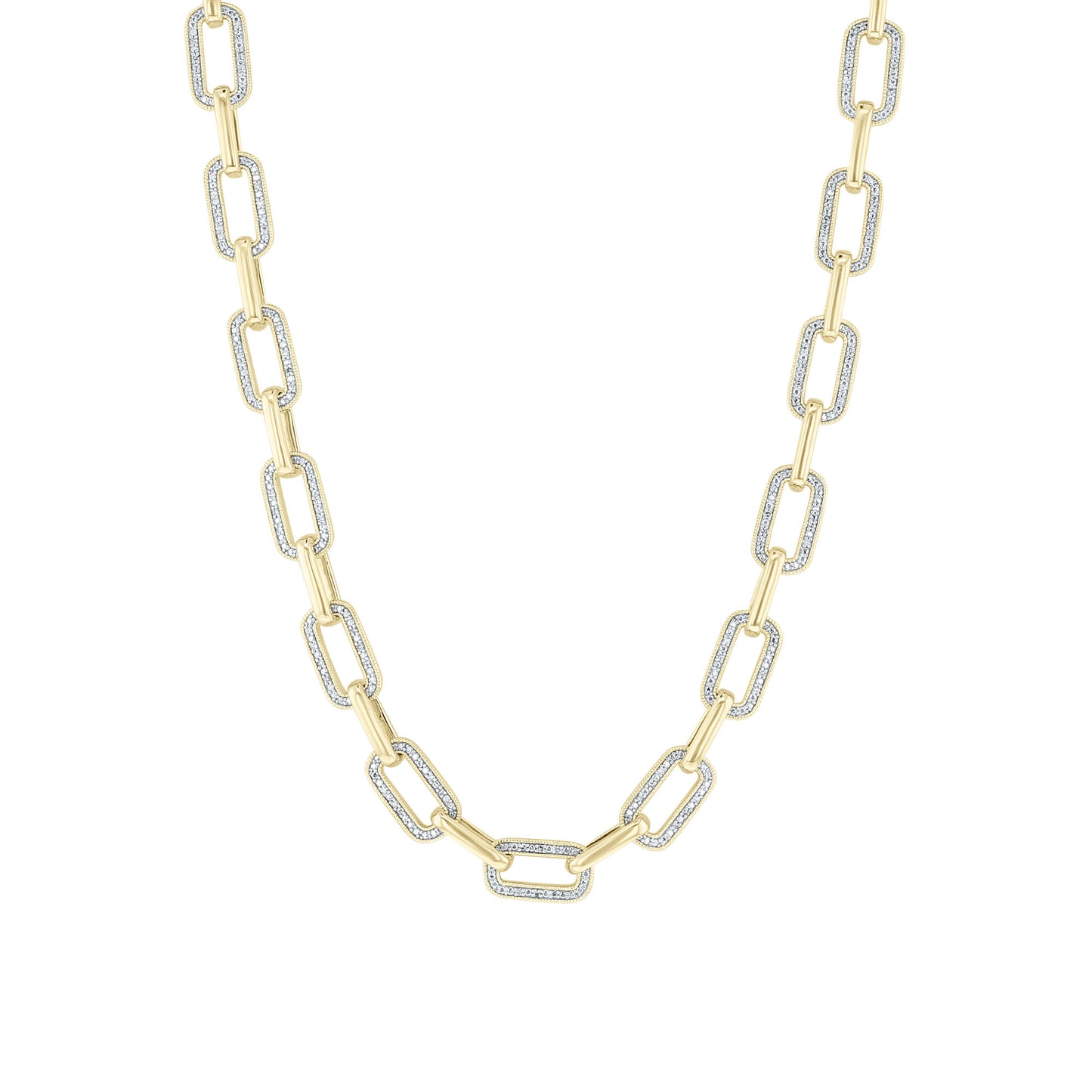 Hepburn Diamond Chain Link Necklace