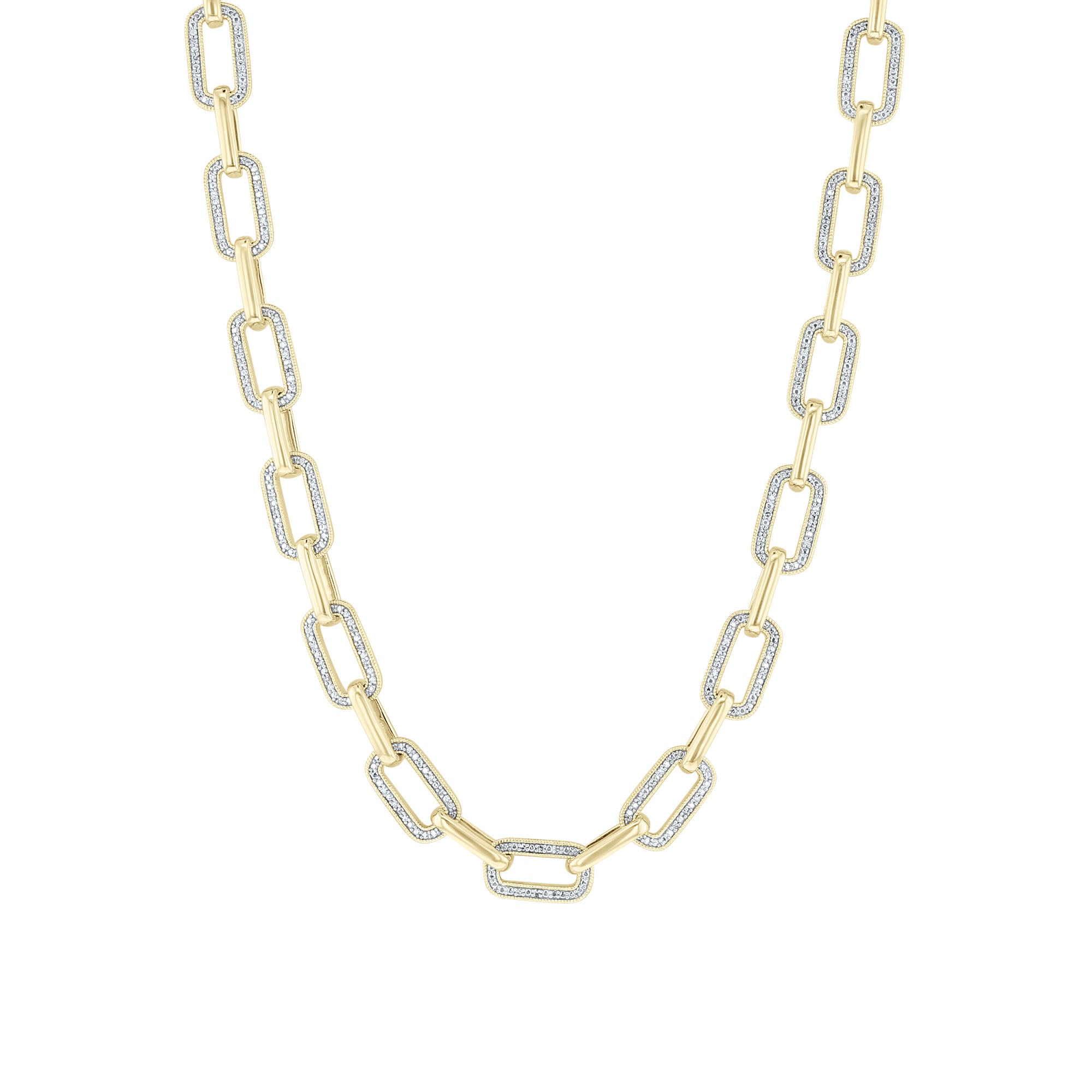 Hepburn Diamond Chain Link Necklace