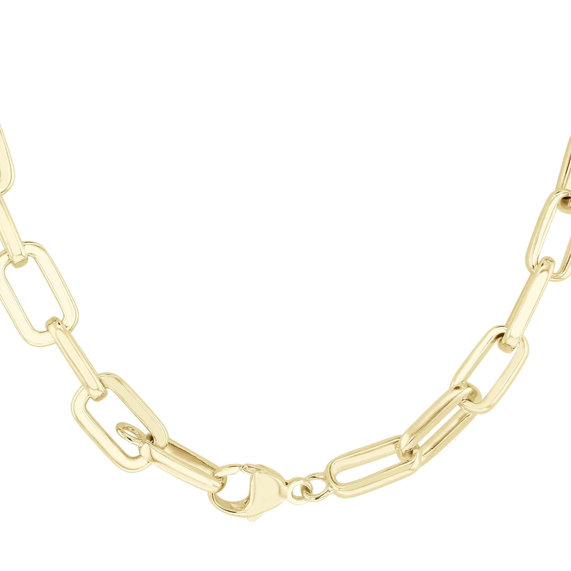 Hepburn Diamond Chain Link Necklace