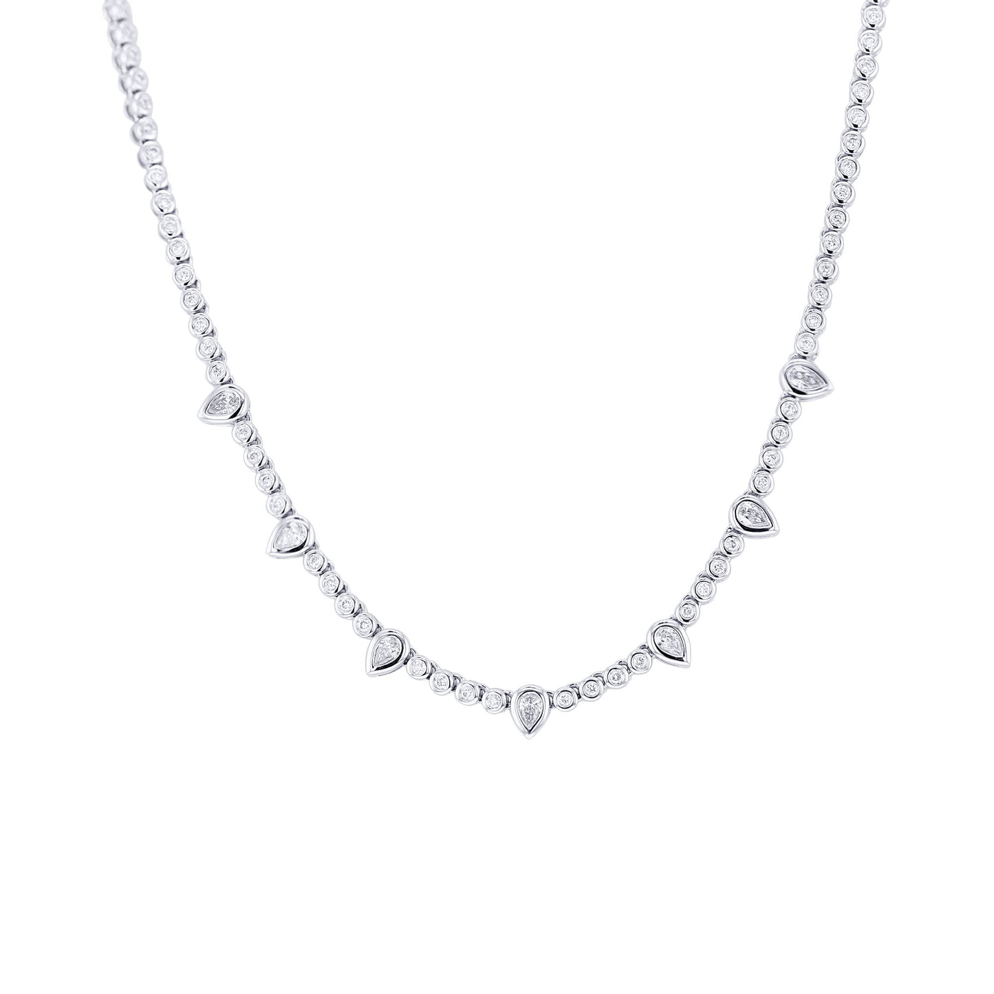 Calista Diamond Tennis Necklace