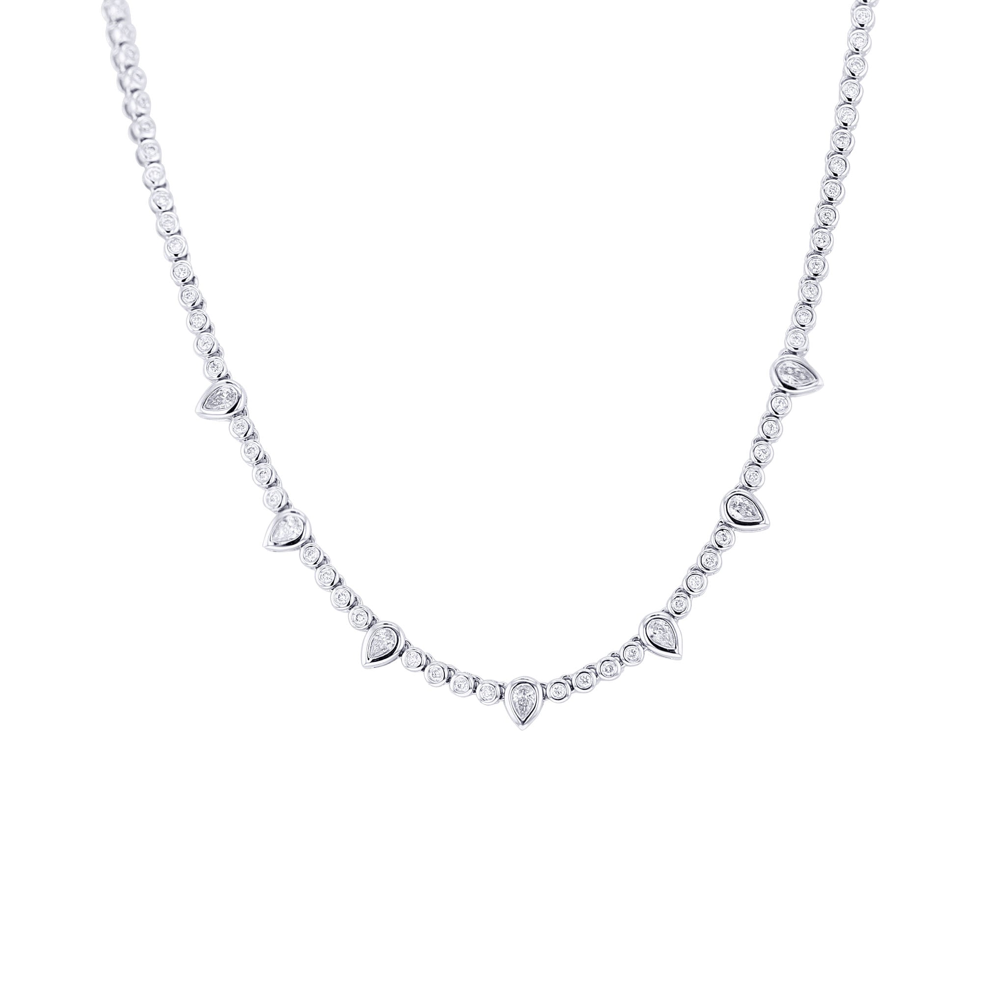 Calista Diamond Tennis Necklace