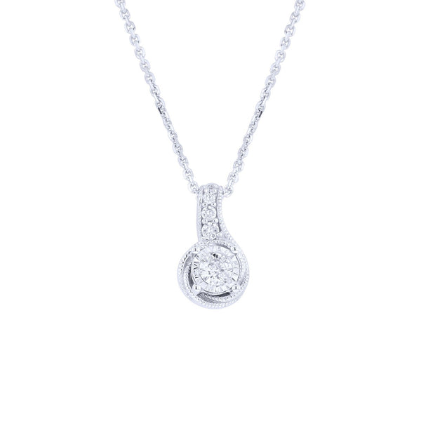 Silver Mirage Whirlwind Diamond Necklace – Steven Singer Jewelers