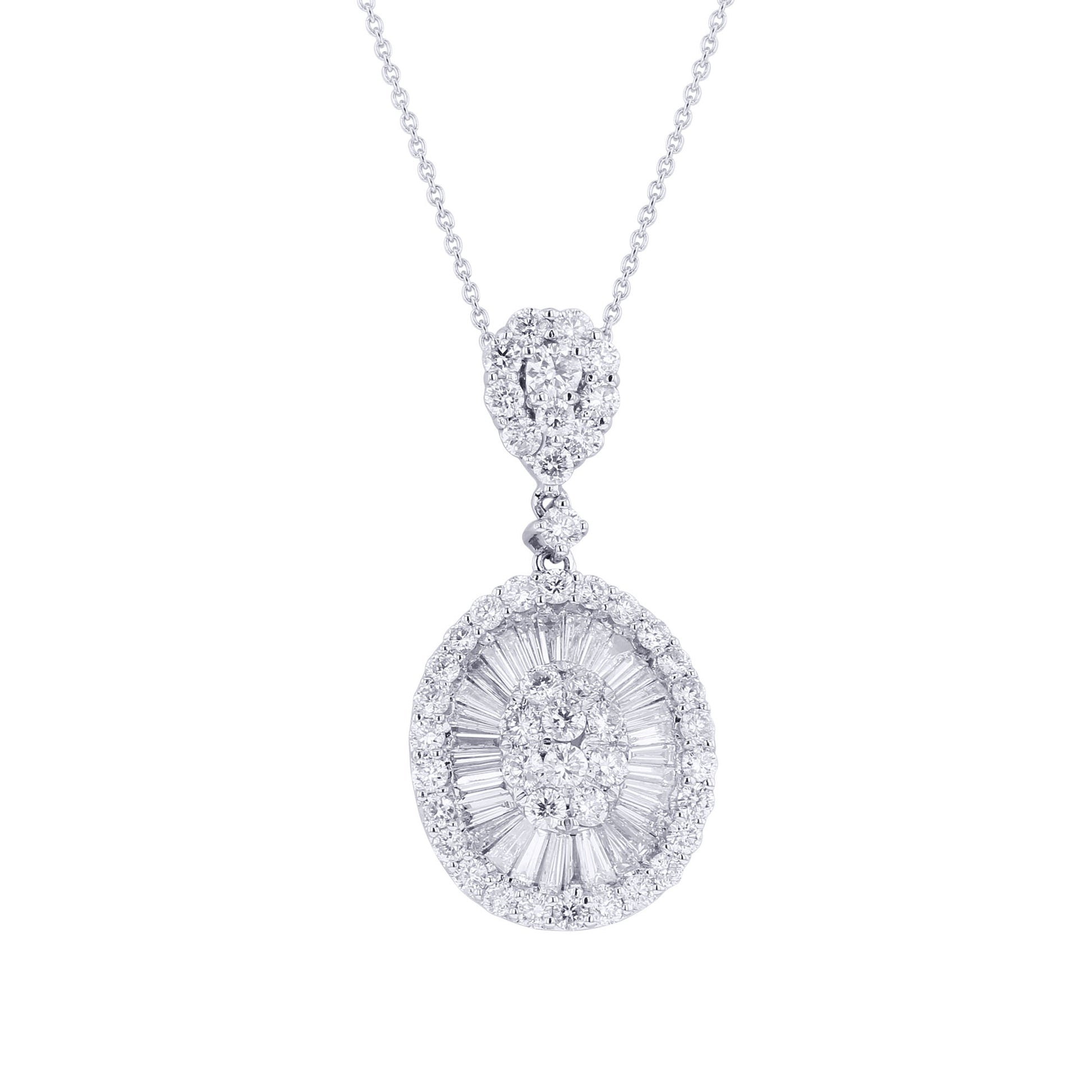 Lark Diamond Drop Necklace