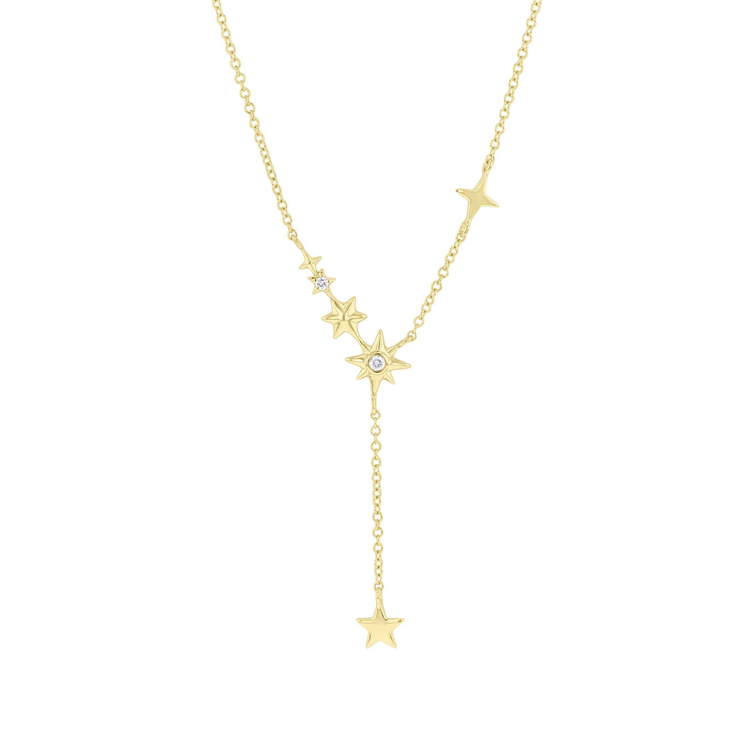 Starlume Bezel Drop Necklace