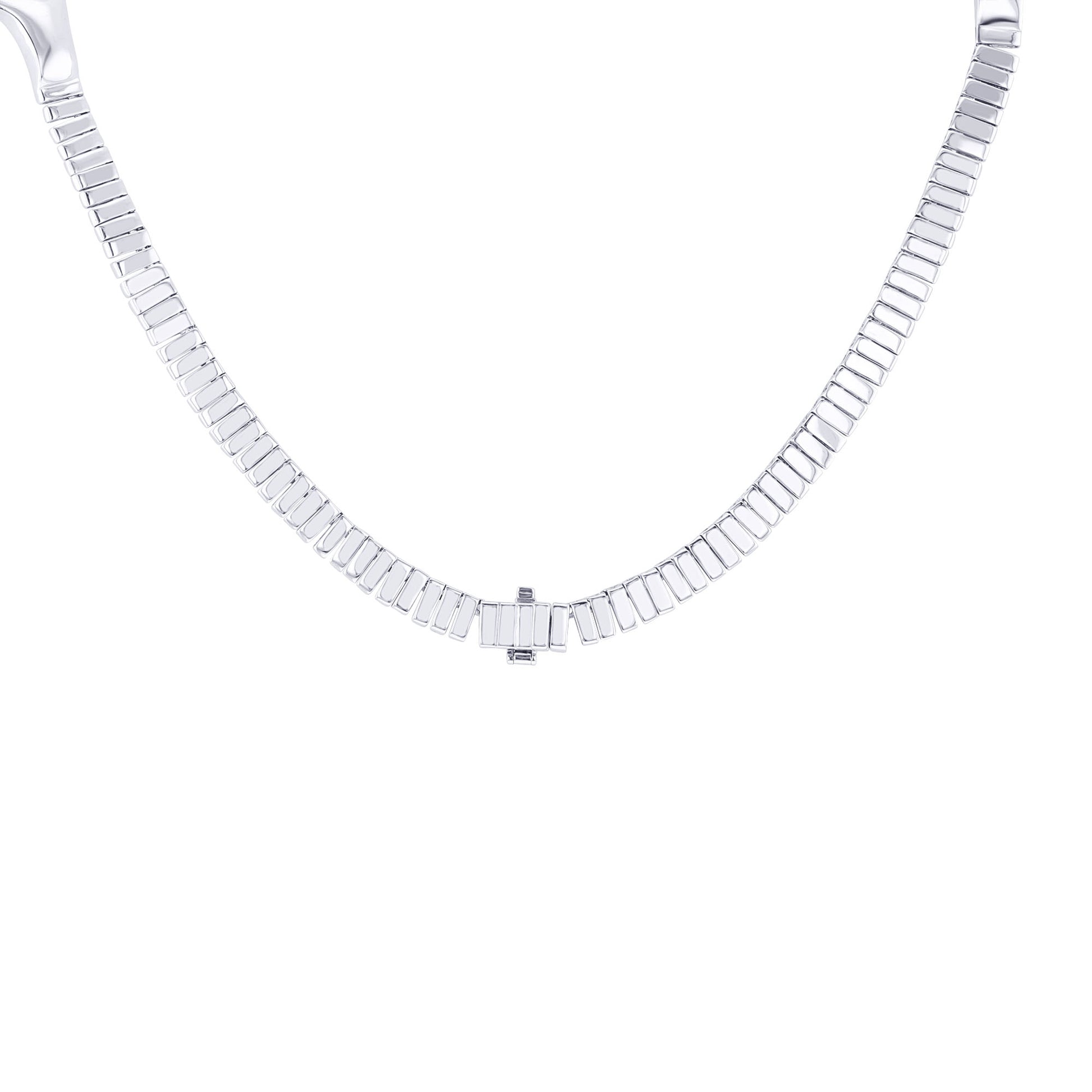 Remy 3 Row Diamond Tennis Necklace