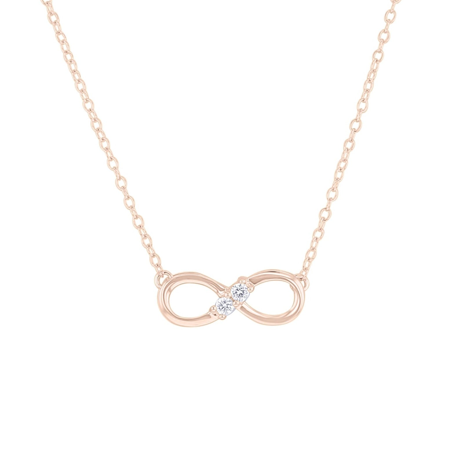 Always & Forever Infinity Diamond Necklace