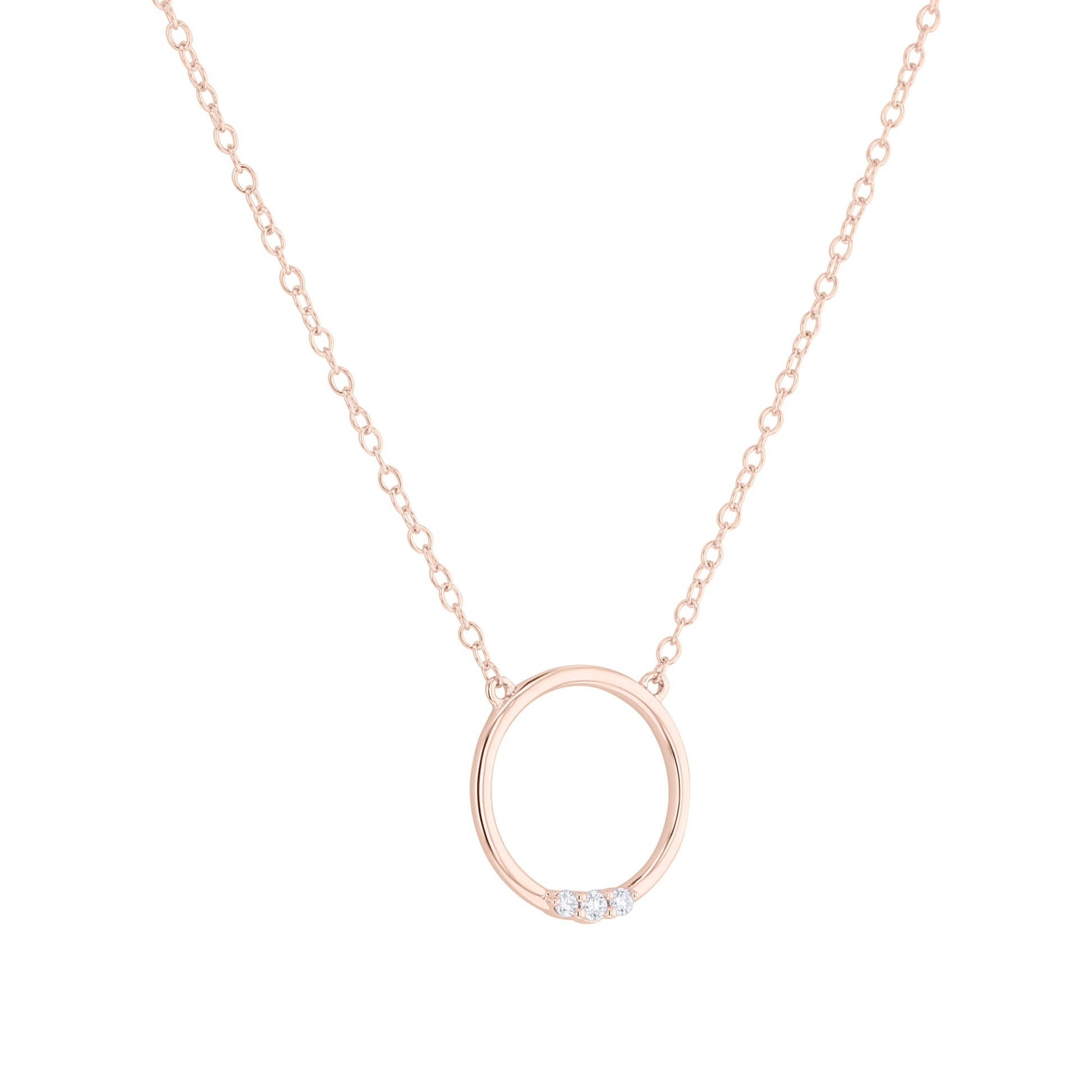 Trilogy Diamond Necklace