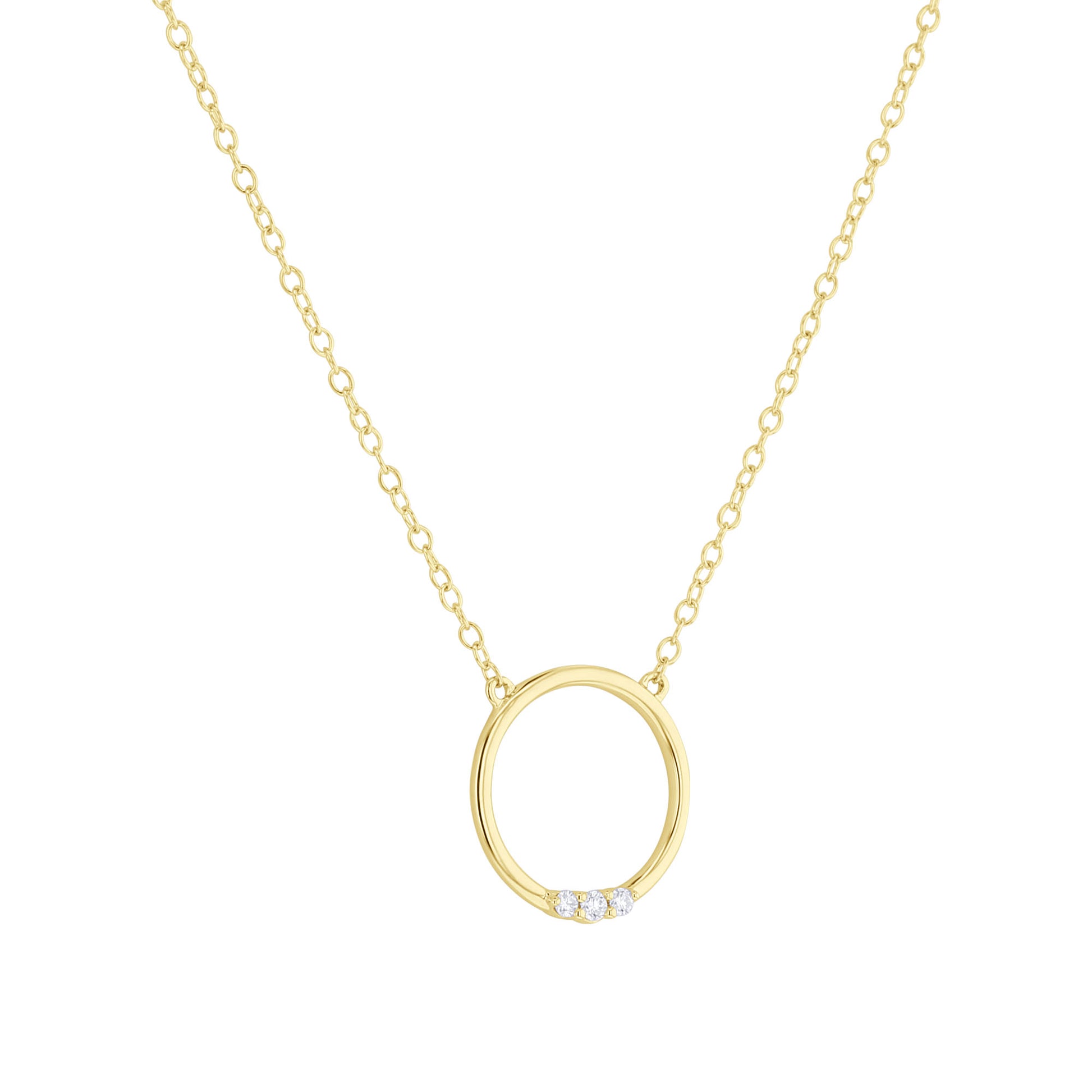 Trilogy Diamond Necklace