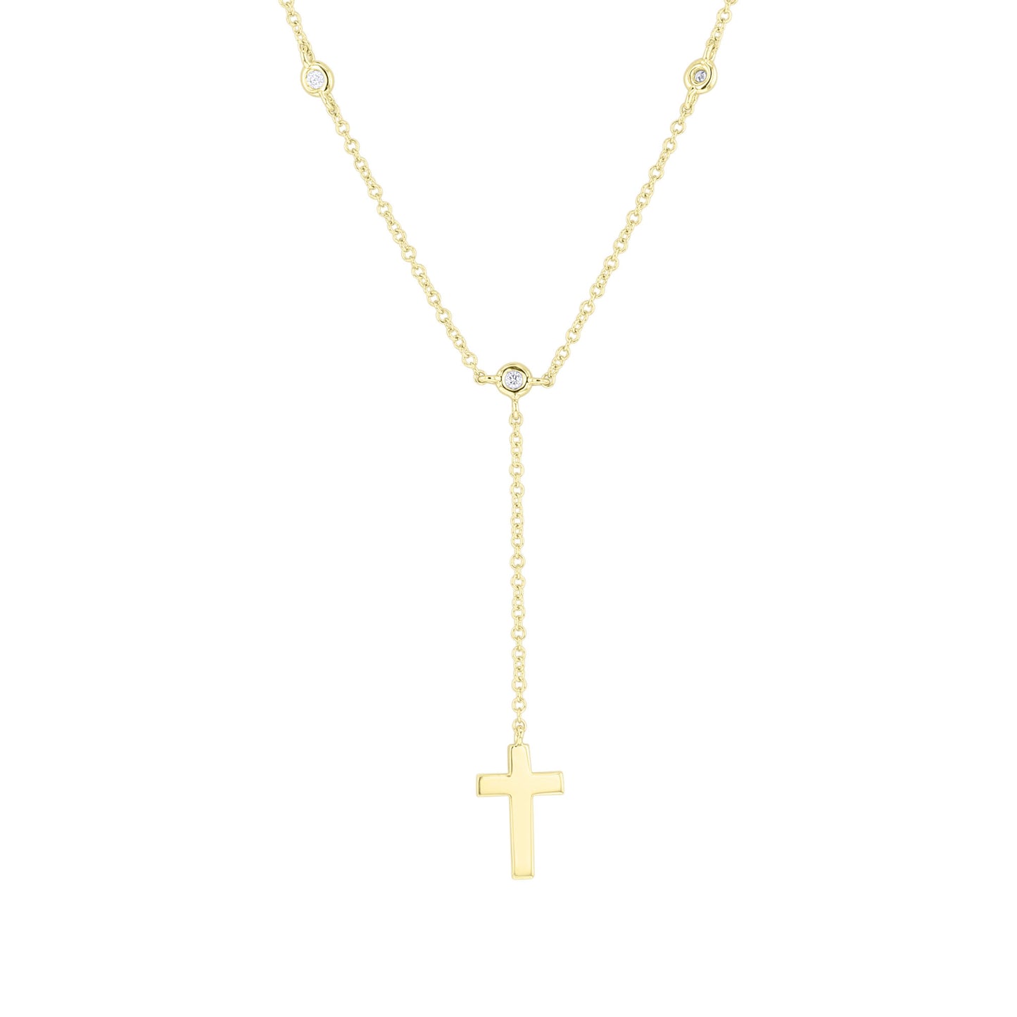 Grace Diamond Cross Necklace