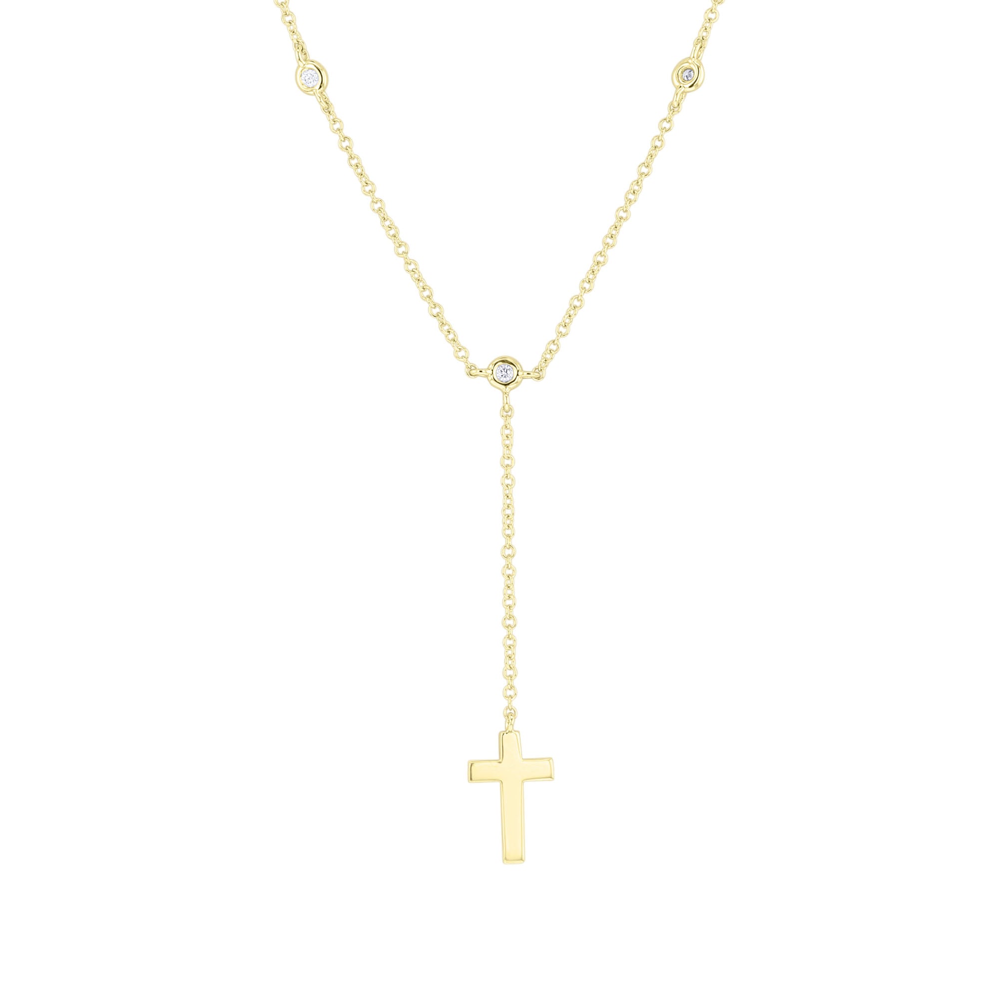 Grace Diamond Cross Necklace
