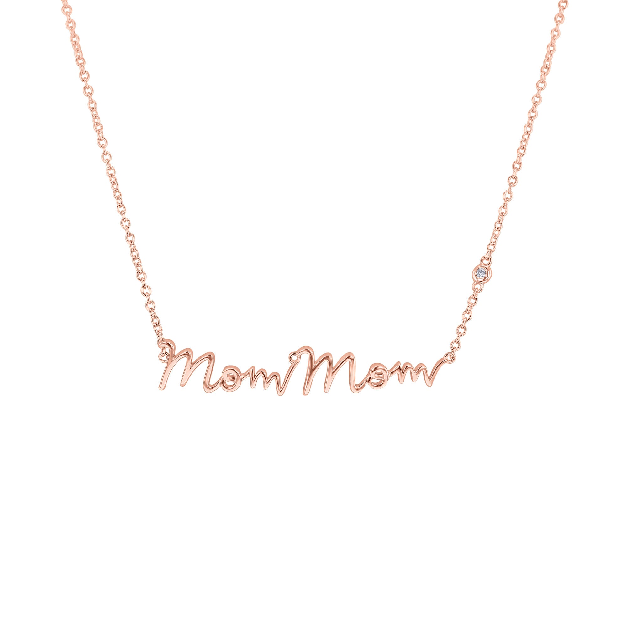 ピアス MIDNIGHT MOMENT. stem thin necklace MomMom Diamond Necklace – Steven Singer Jewelers