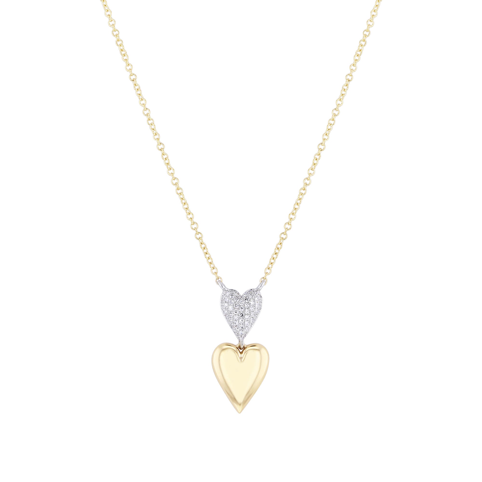 Wonderland Heart Diamond Necklace