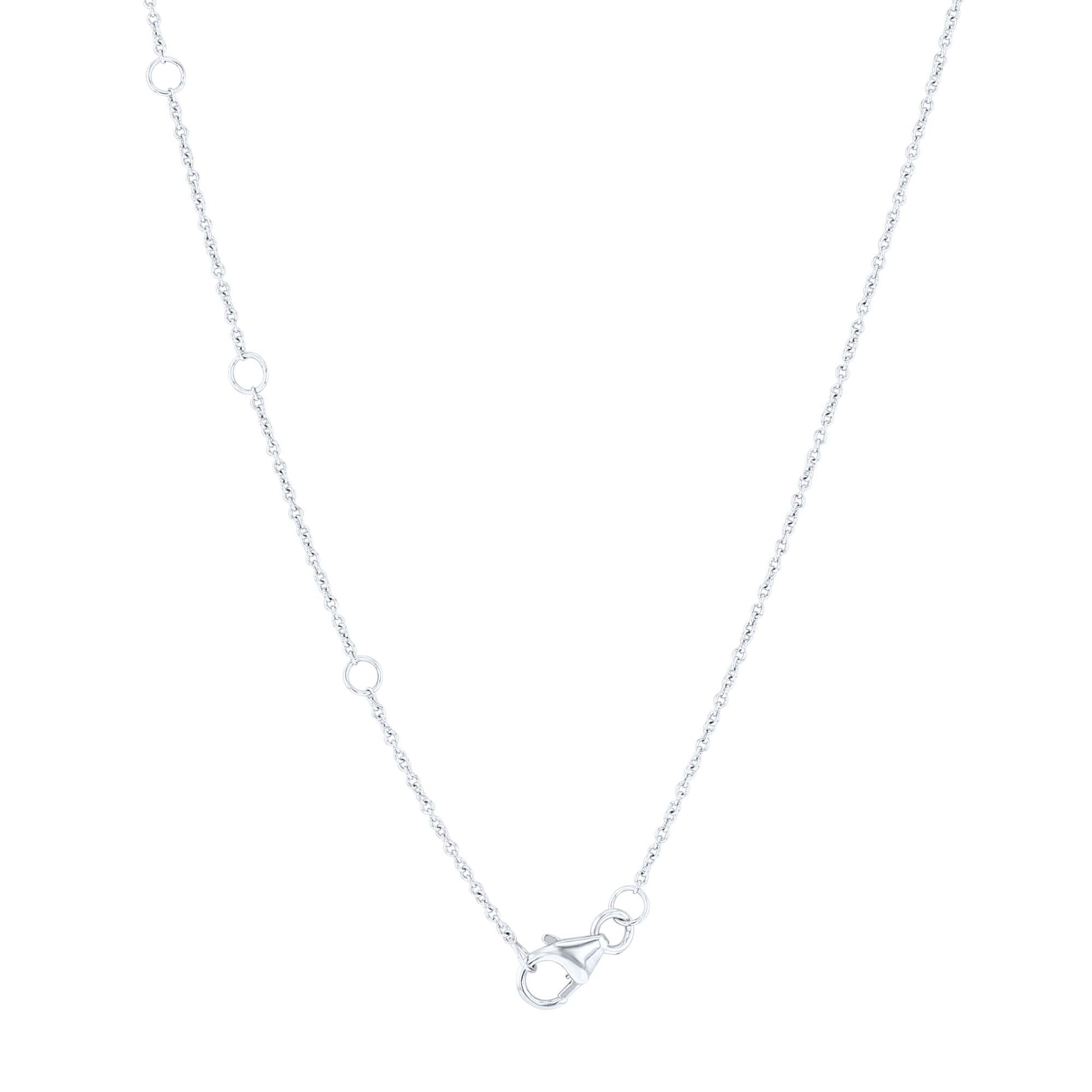 Vintage Vinca Diamond Necklace