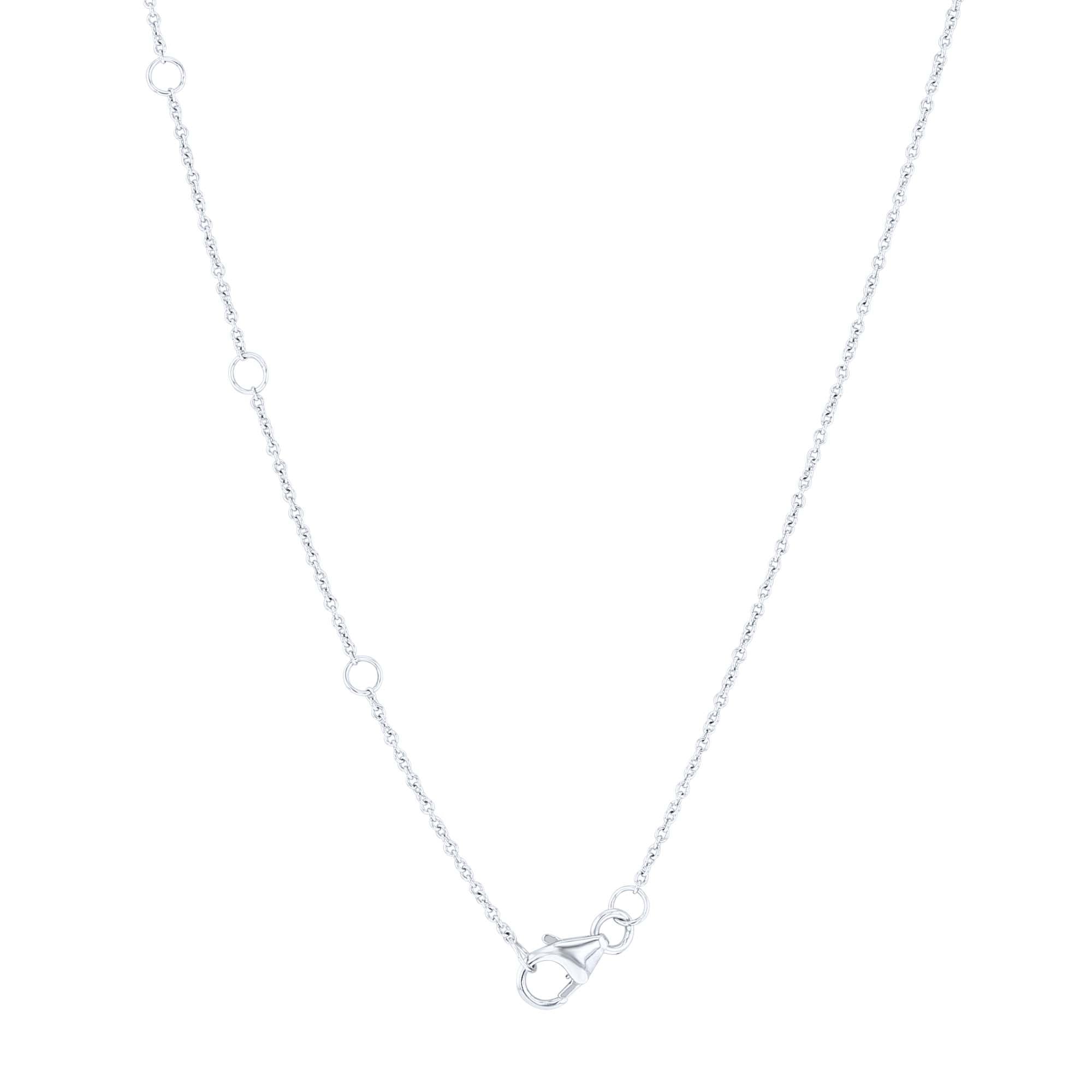 Vintage Vinca Diamond Necklace