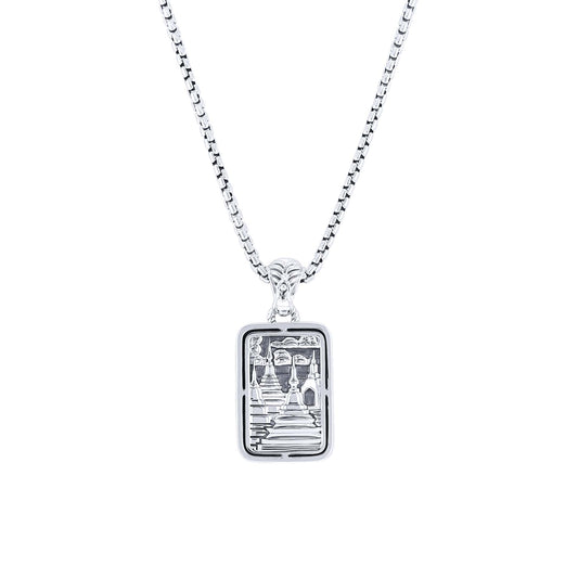 Silver Zen Necklace
