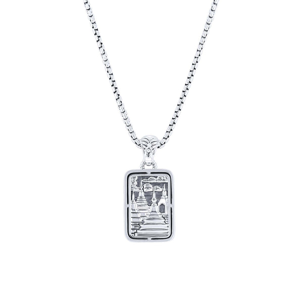 Silver Zen Necklace – Steven Singer Jewelers