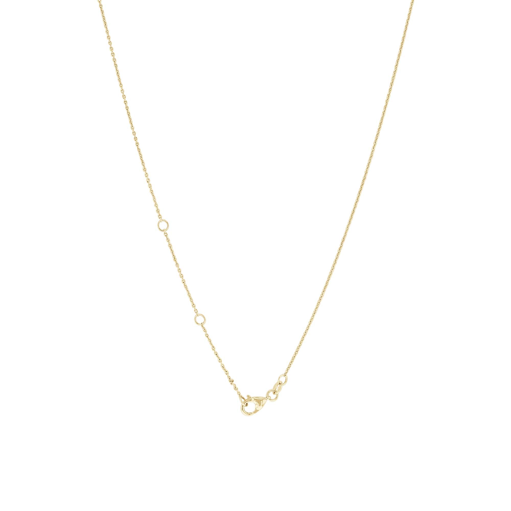 Classic Bezel Station Diamond Necklace 1/4ct – Steven Singer Jewelers