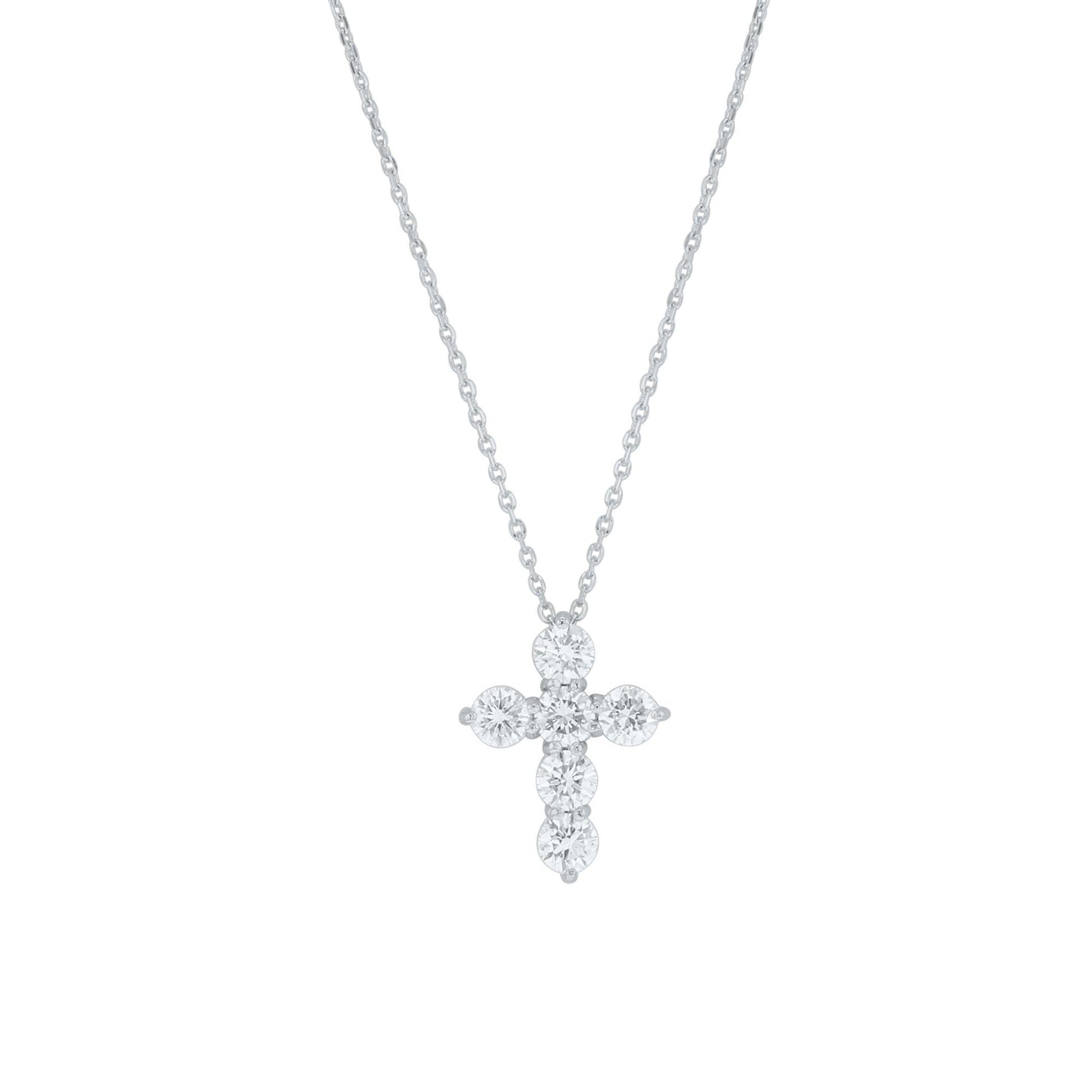 maria cross necklace