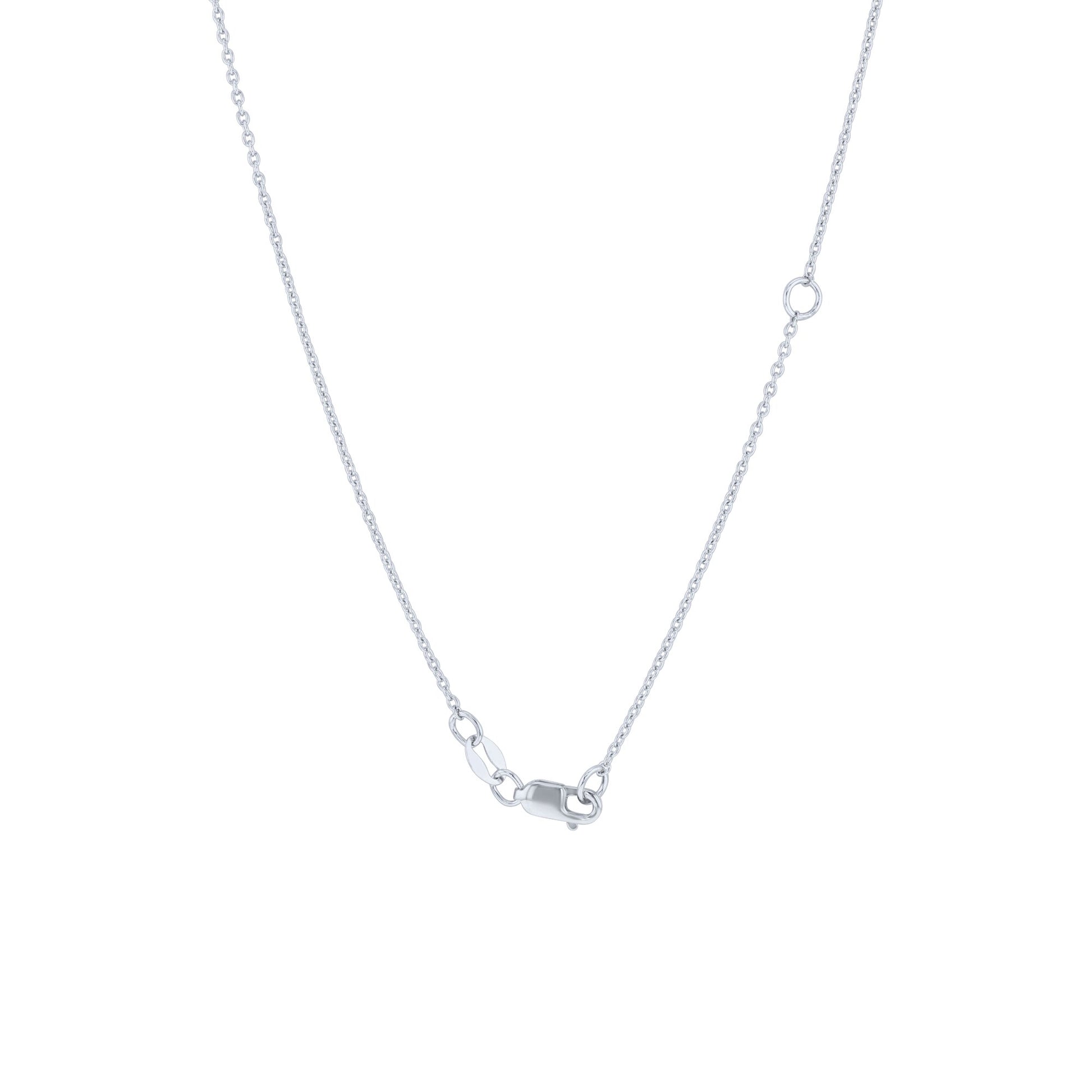 Lucky Darling Black & White Diamond Necklace