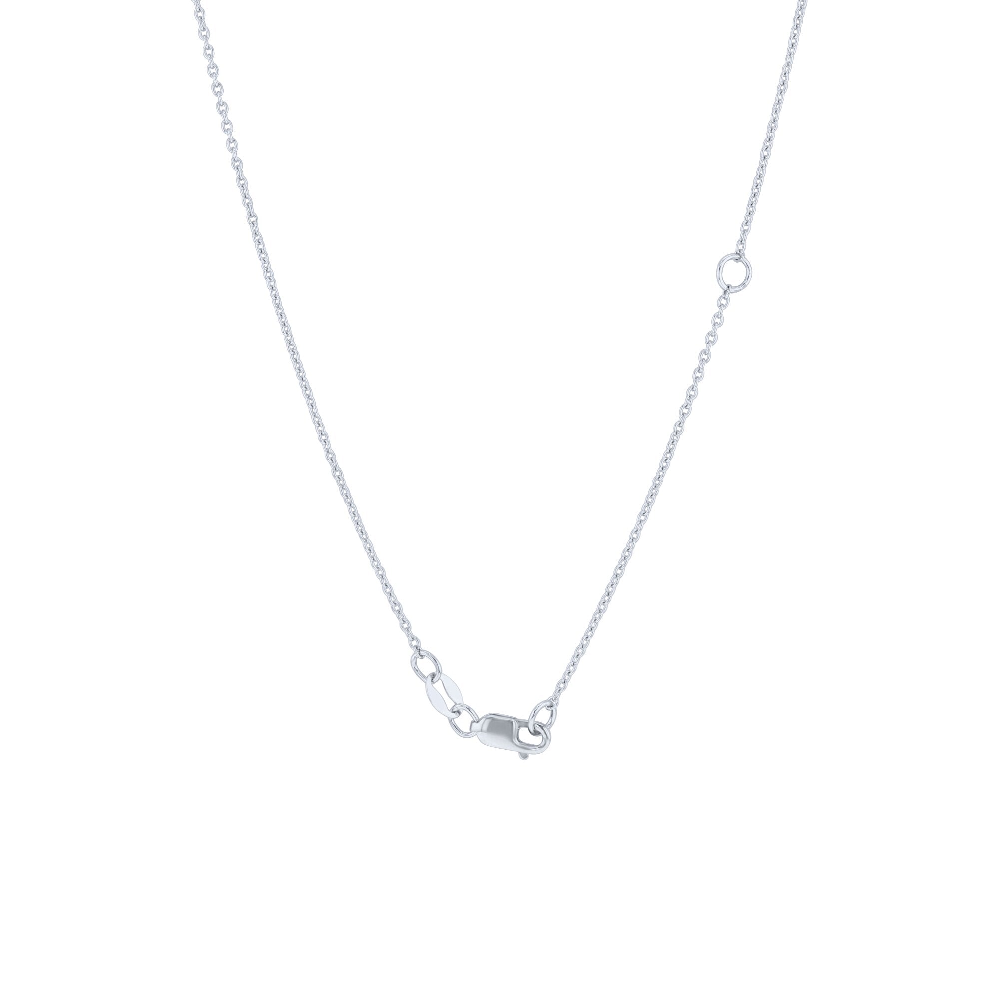 Lucky Darling Black & White Diamond Necklace