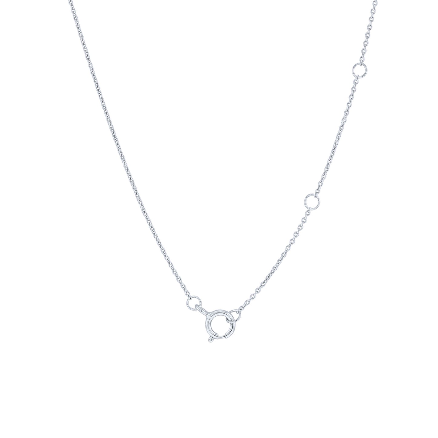 swirly diamond heart necklace clasp