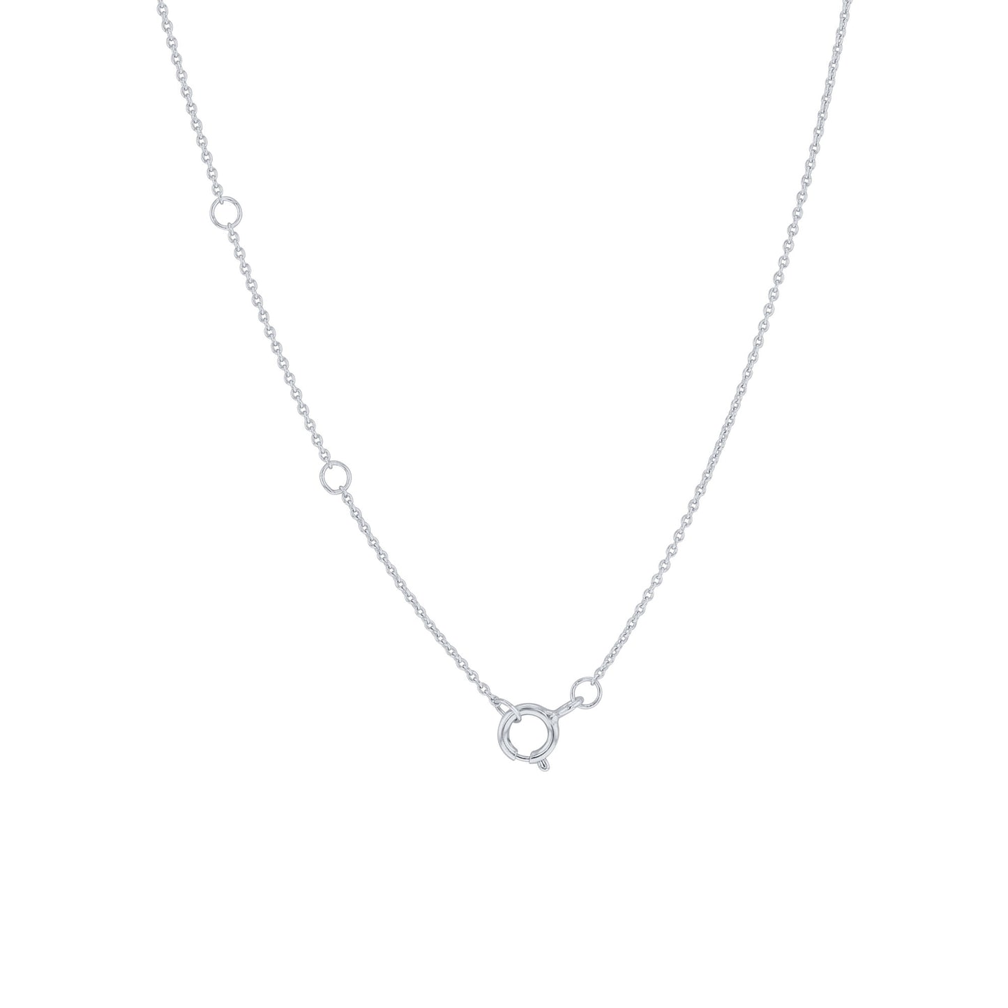 silver necklace clasp