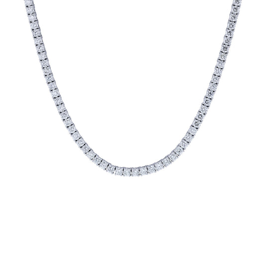 Divinely Classic Diamond Tennis Necklace 13ct
