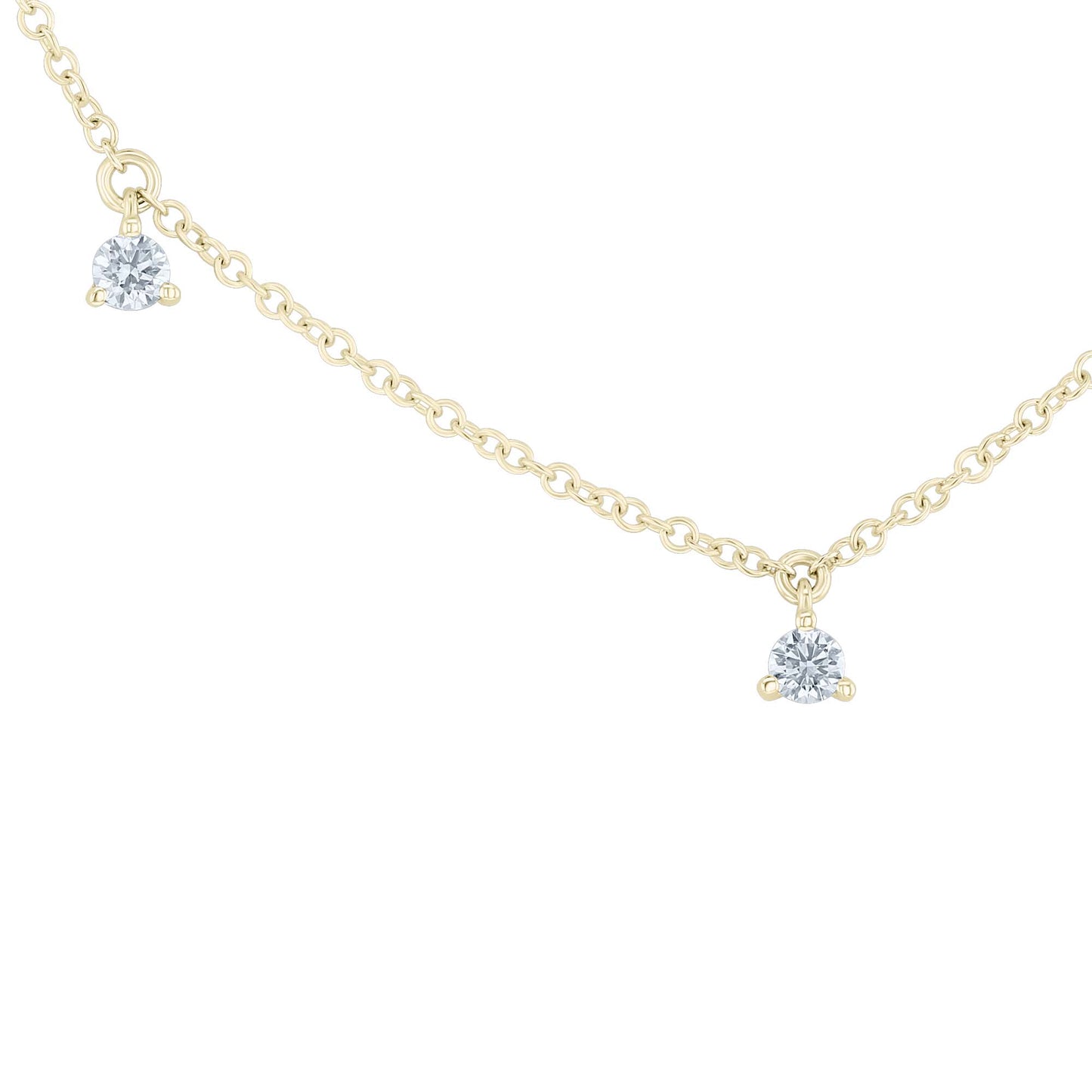 Asterism Station Diamond Necklace