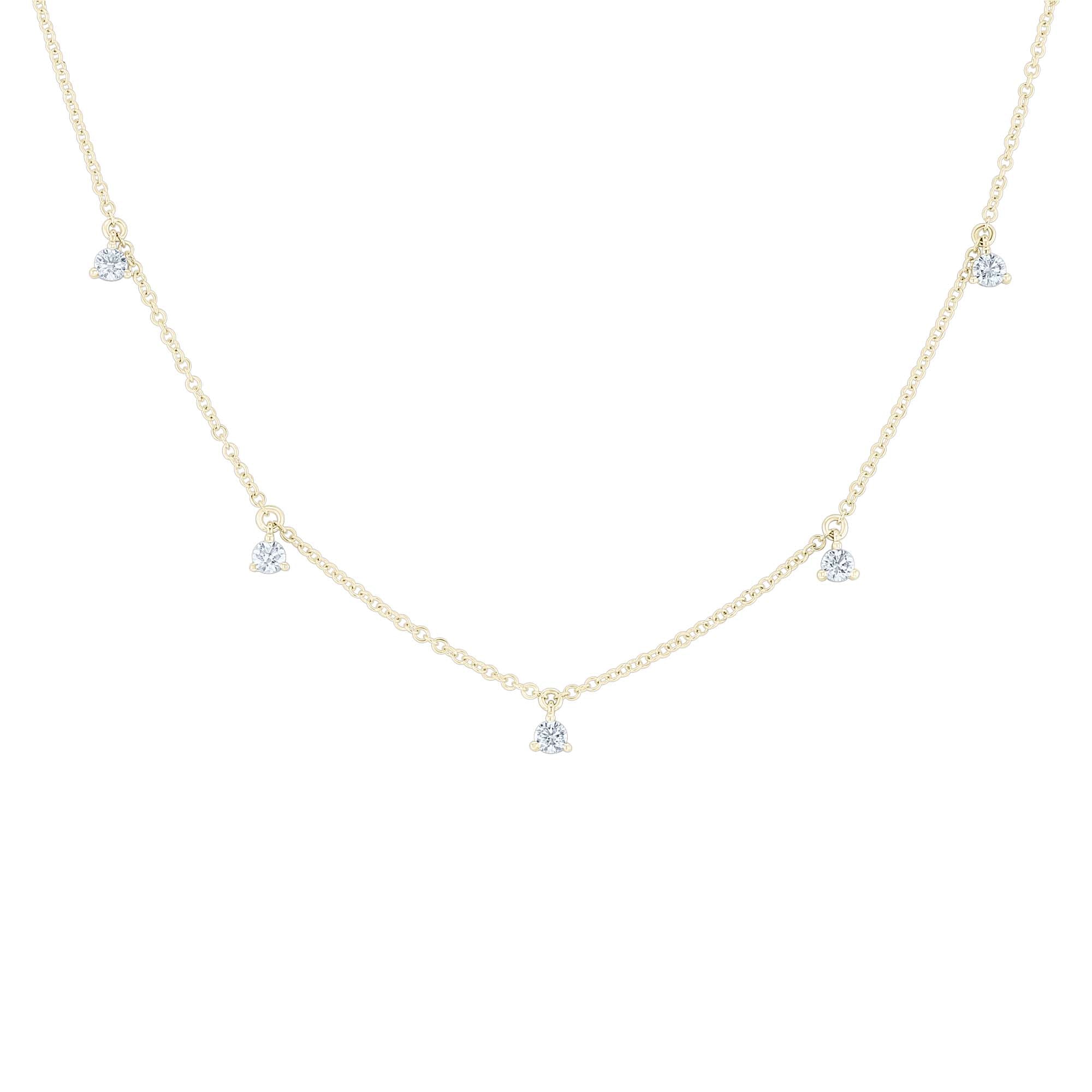 Asterism Station Diamond Necklace