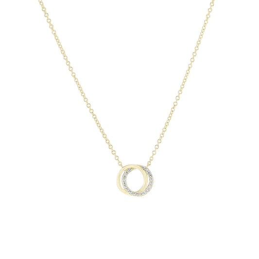 Enchanted Circles Diamond Necklace