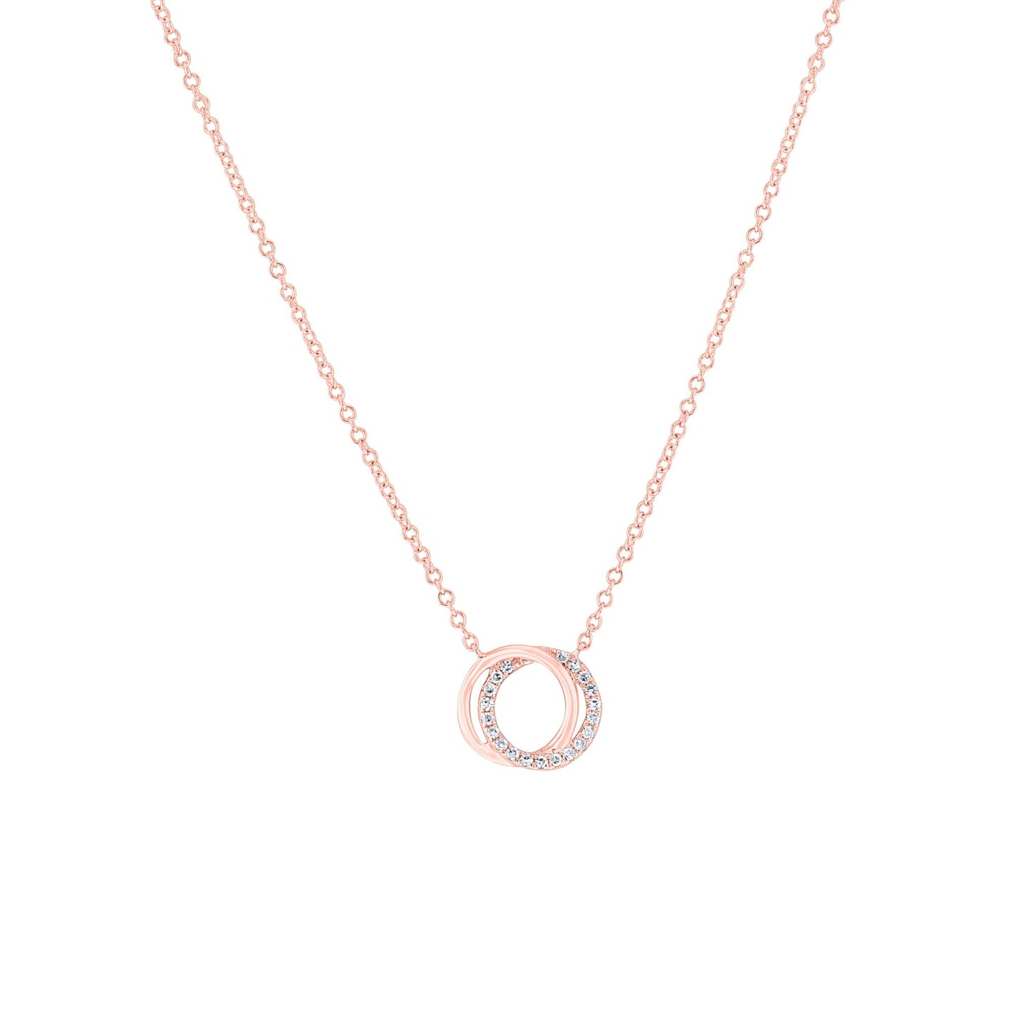 Enchanted Circles Diamond Necklace