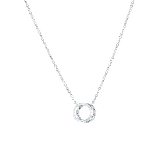 Enchanted Circles Diamond Necklace