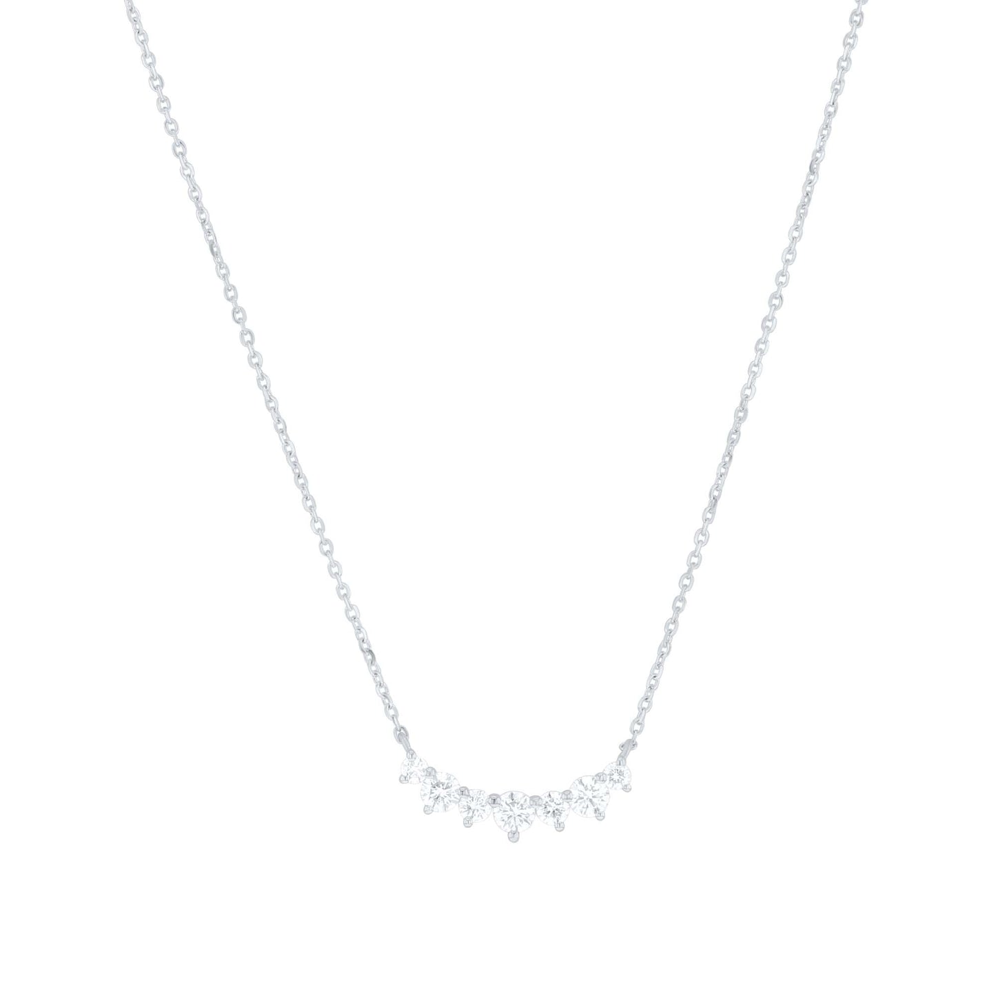Crown Diamond Necklace