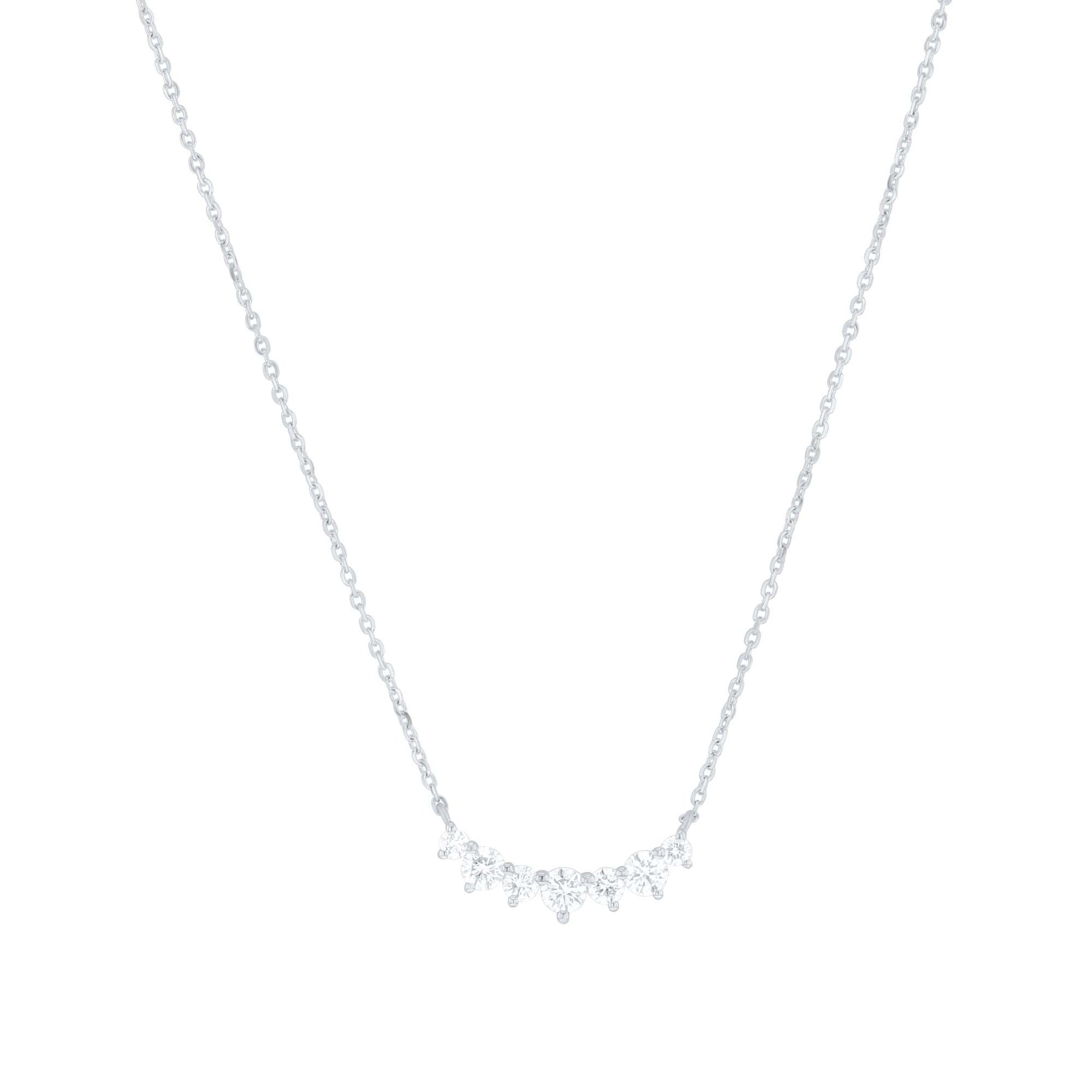 Crown Diamond Necklace
