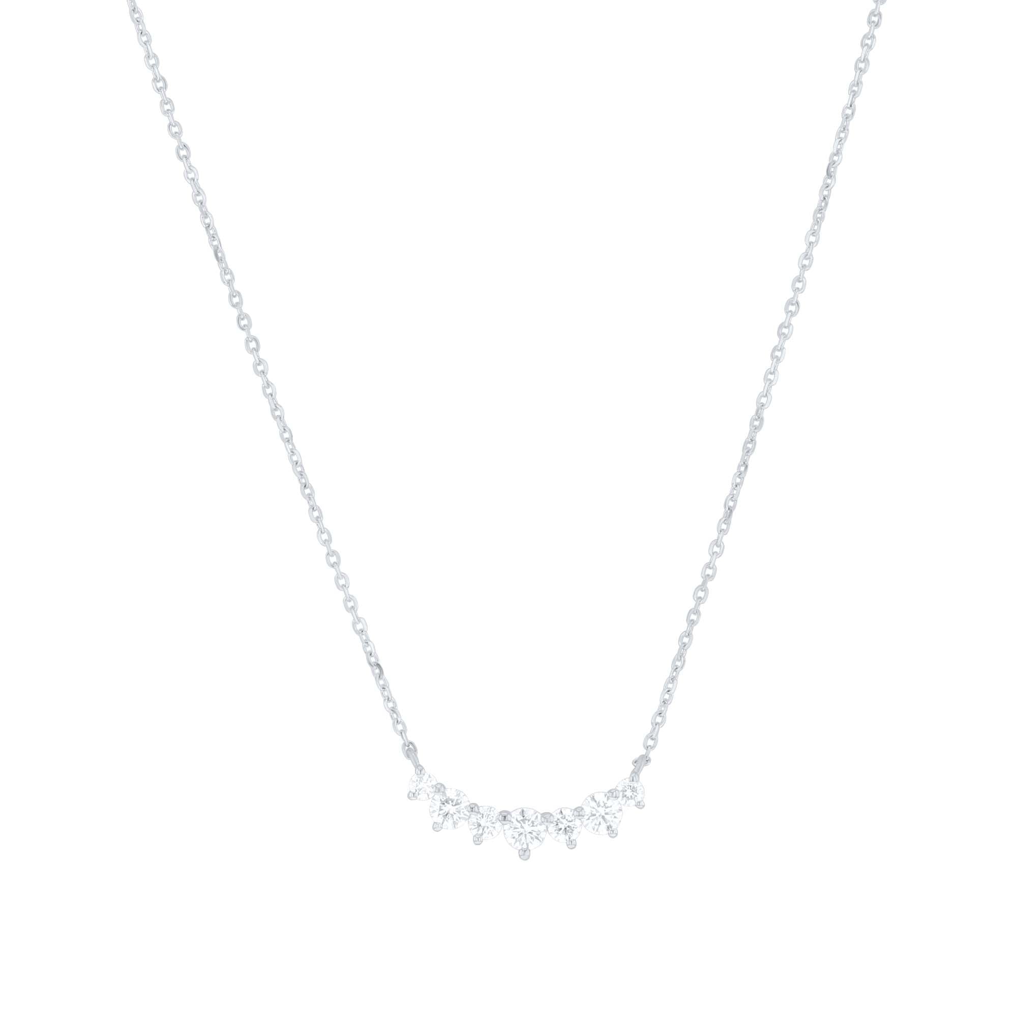 Crown Diamond Necklace