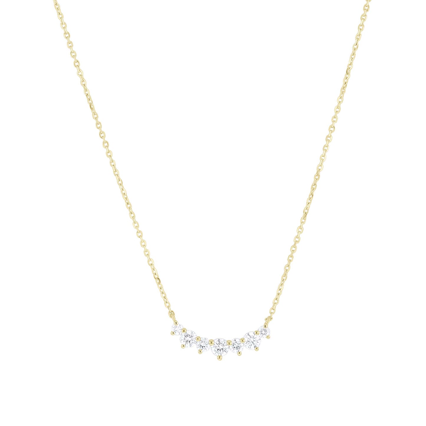 Crown Diamond Necklace