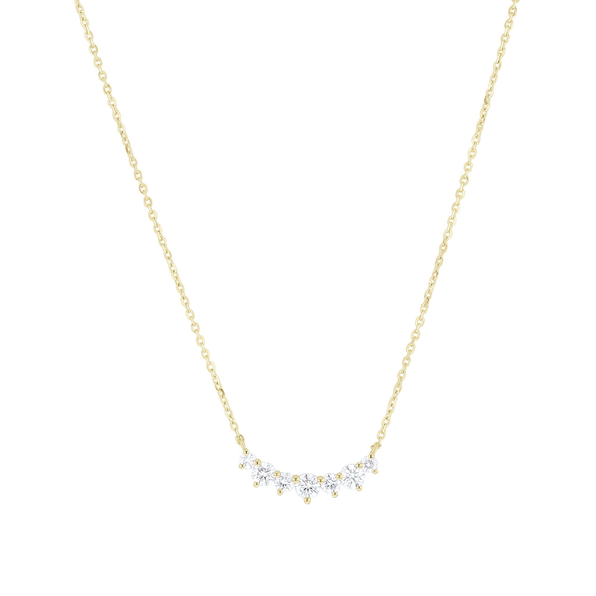 Crown Diamond Necklace