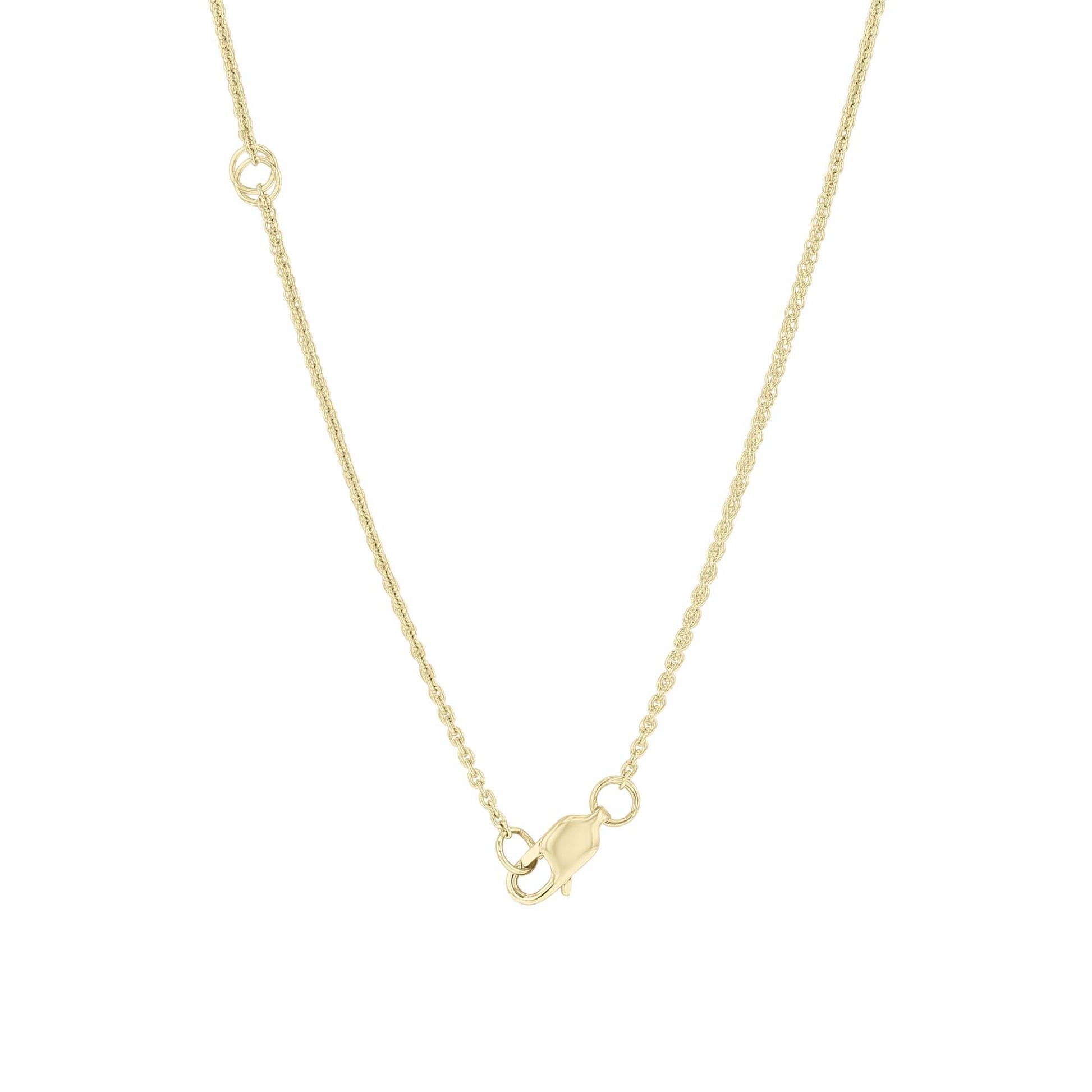 Coalesced Circles Diamond Necklace