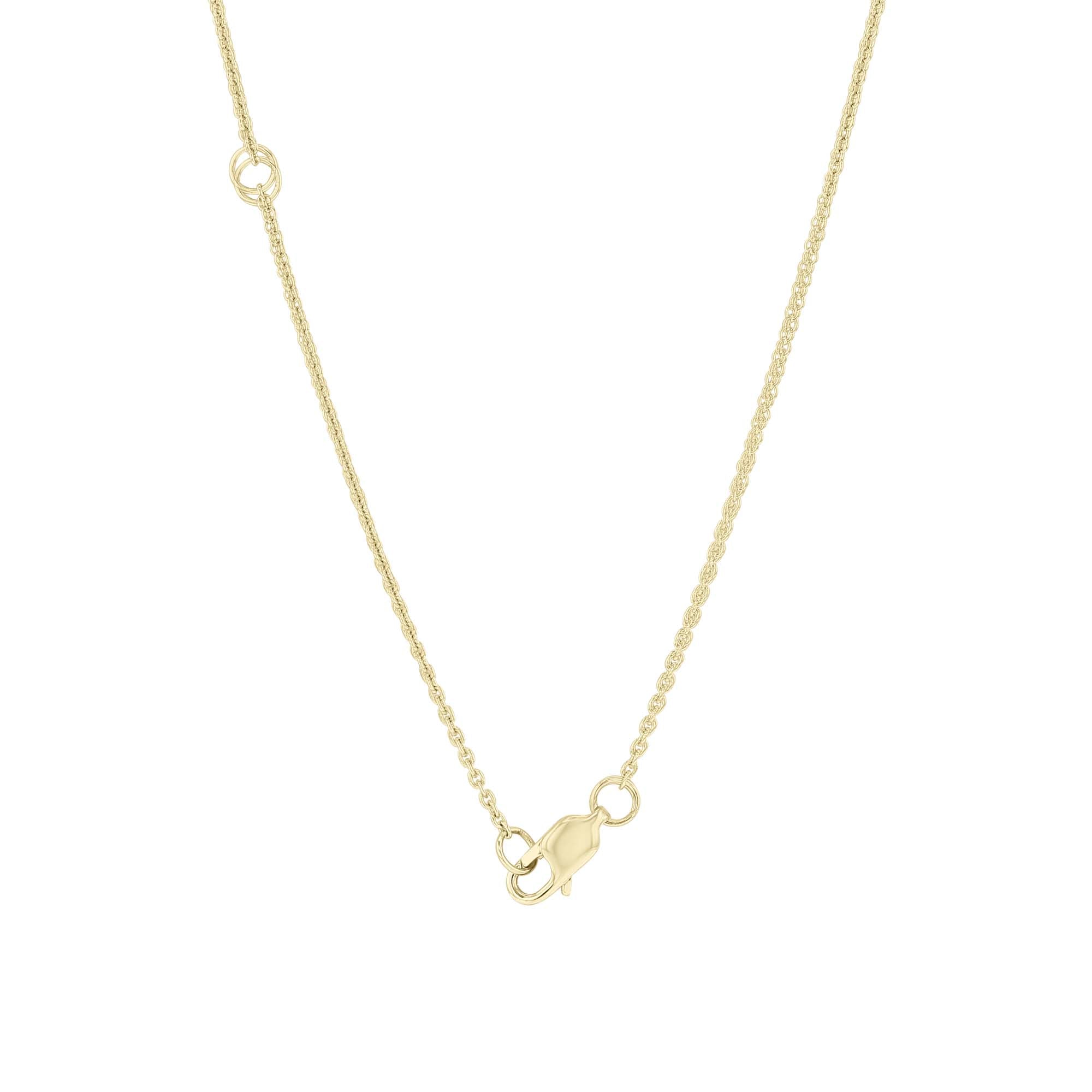 Coalesced Circles Diamond Necklace