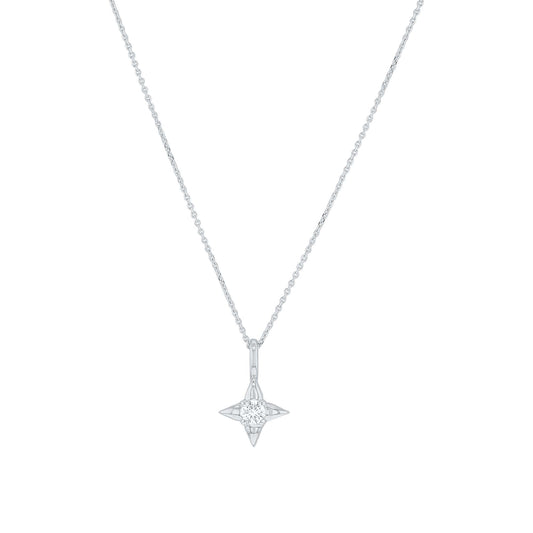 Star of Hope Diamond Necklace- 1/10ct
