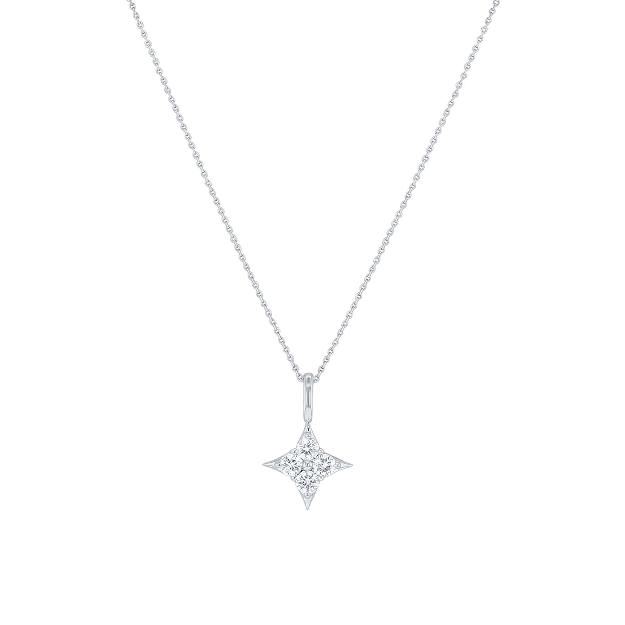 Star of Hope Diamond Necklace- 1/4ct