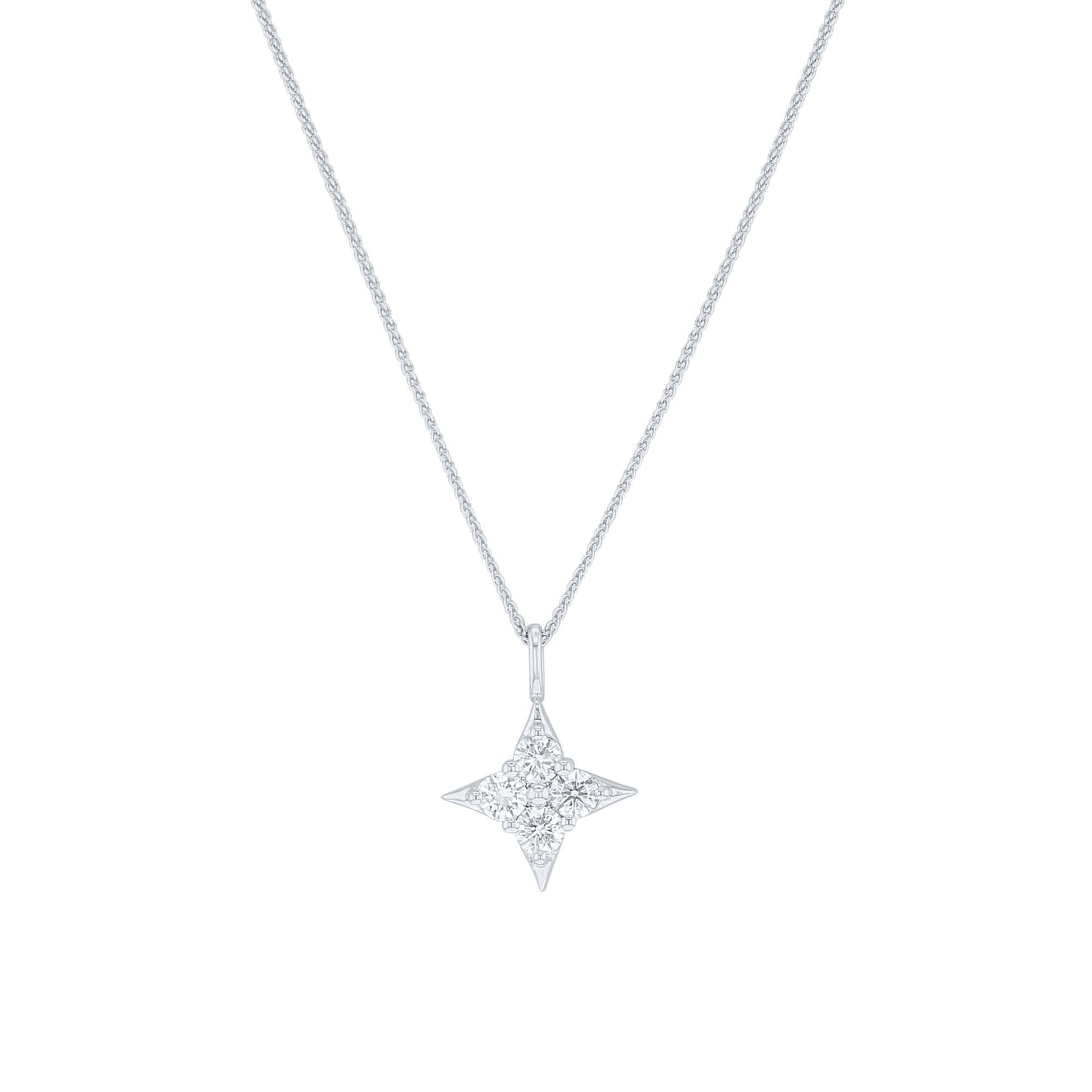 Star of Hope Diamond Necklace- 1/2ct