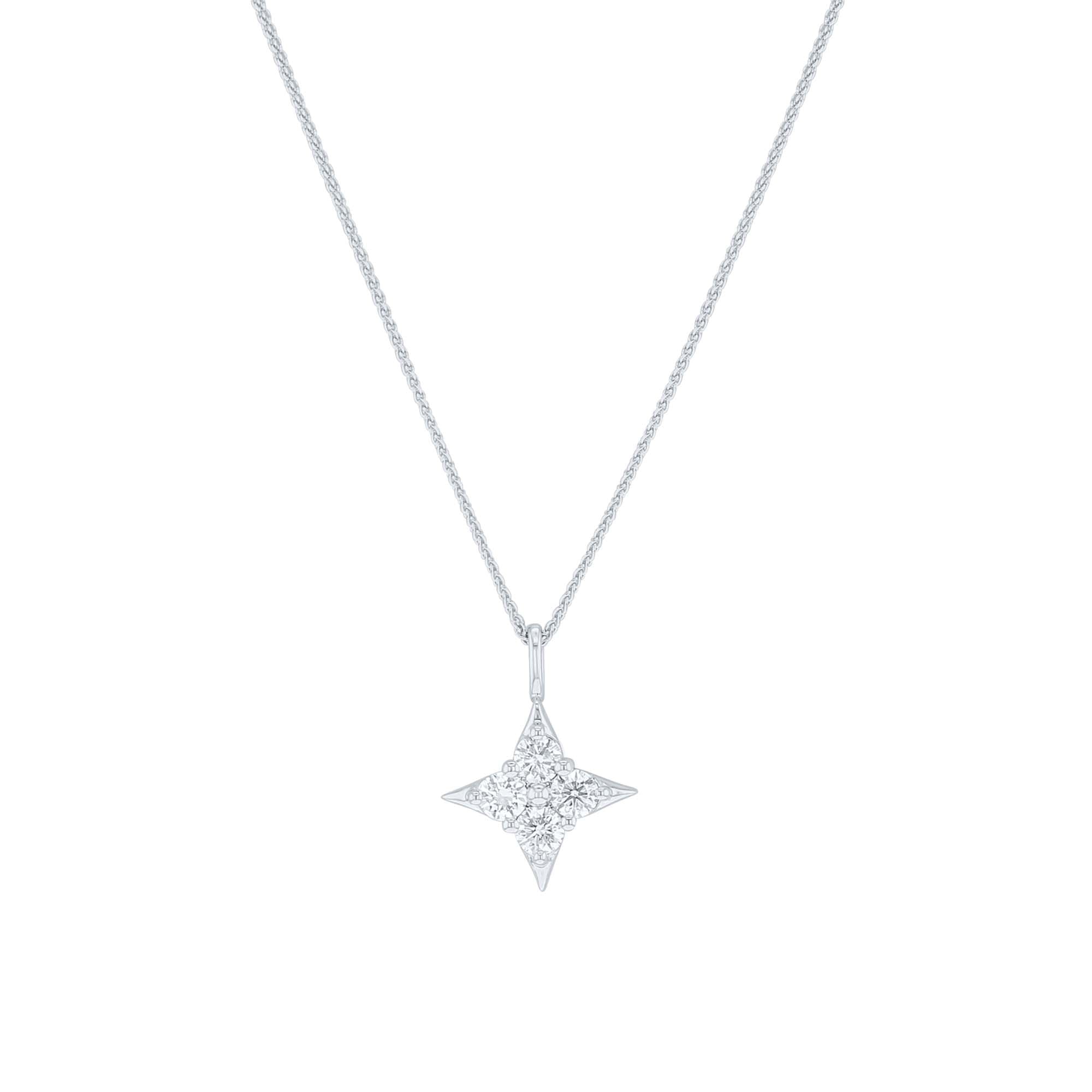 Star of Hope Diamond Necklace- 1/2ct