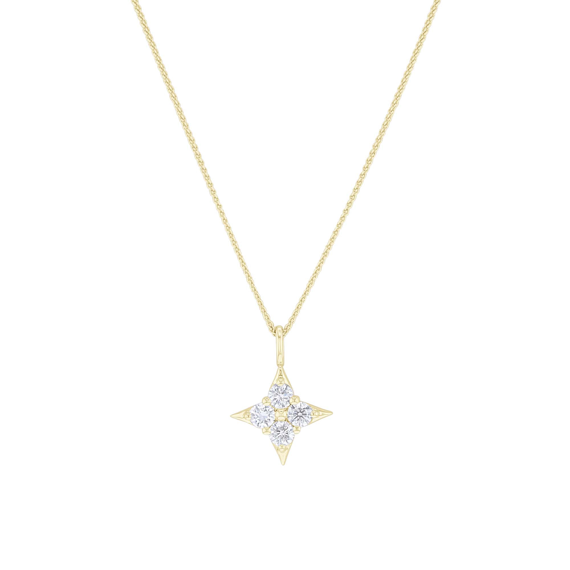 Star of Hope Diamond Necklace- 1/2ct