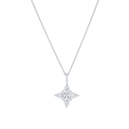Star of Hope Diamond Necklace- 3/4ct