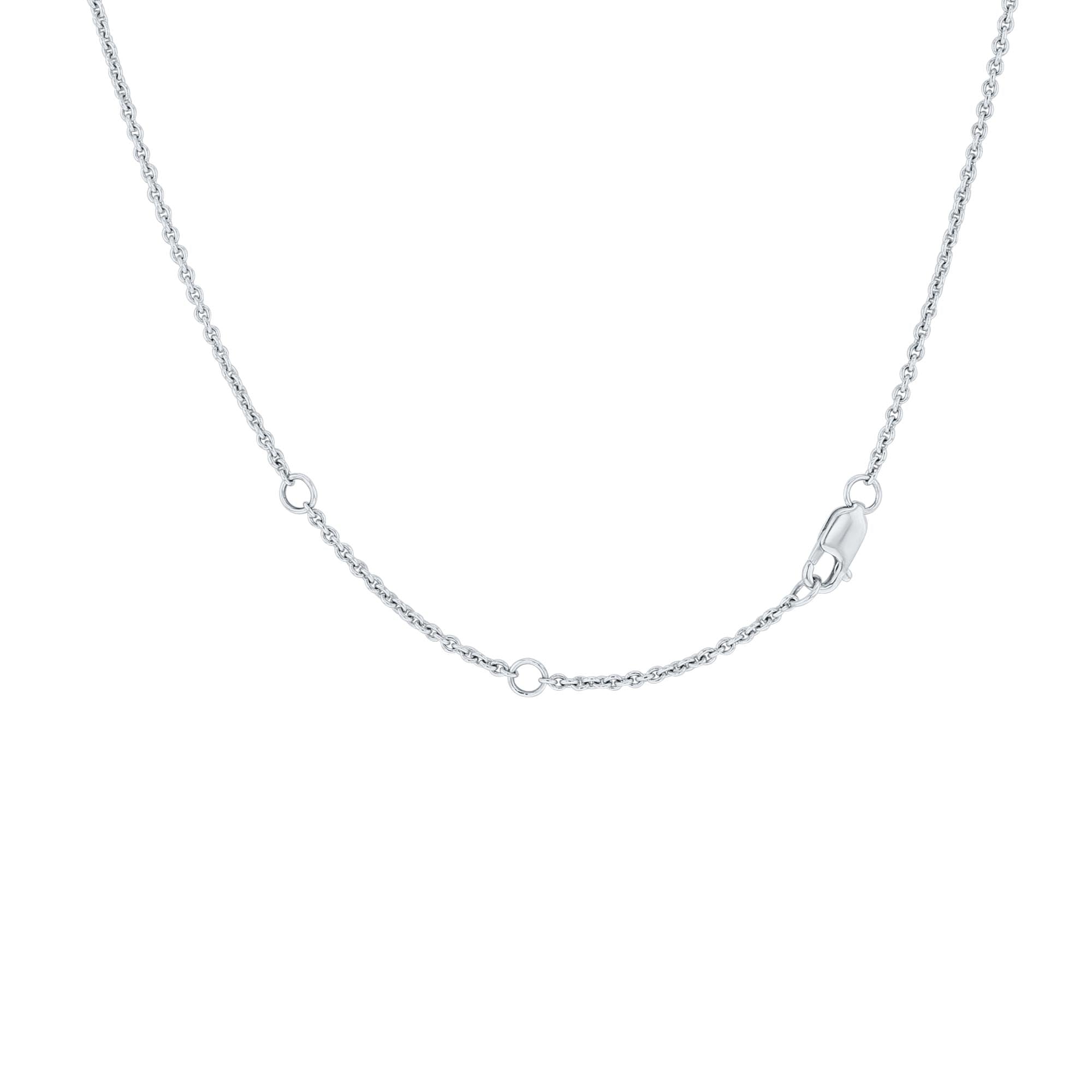 Andrina Chain Link Tennis Necklace- 3 3/4ct – Steven Singer Jewelers