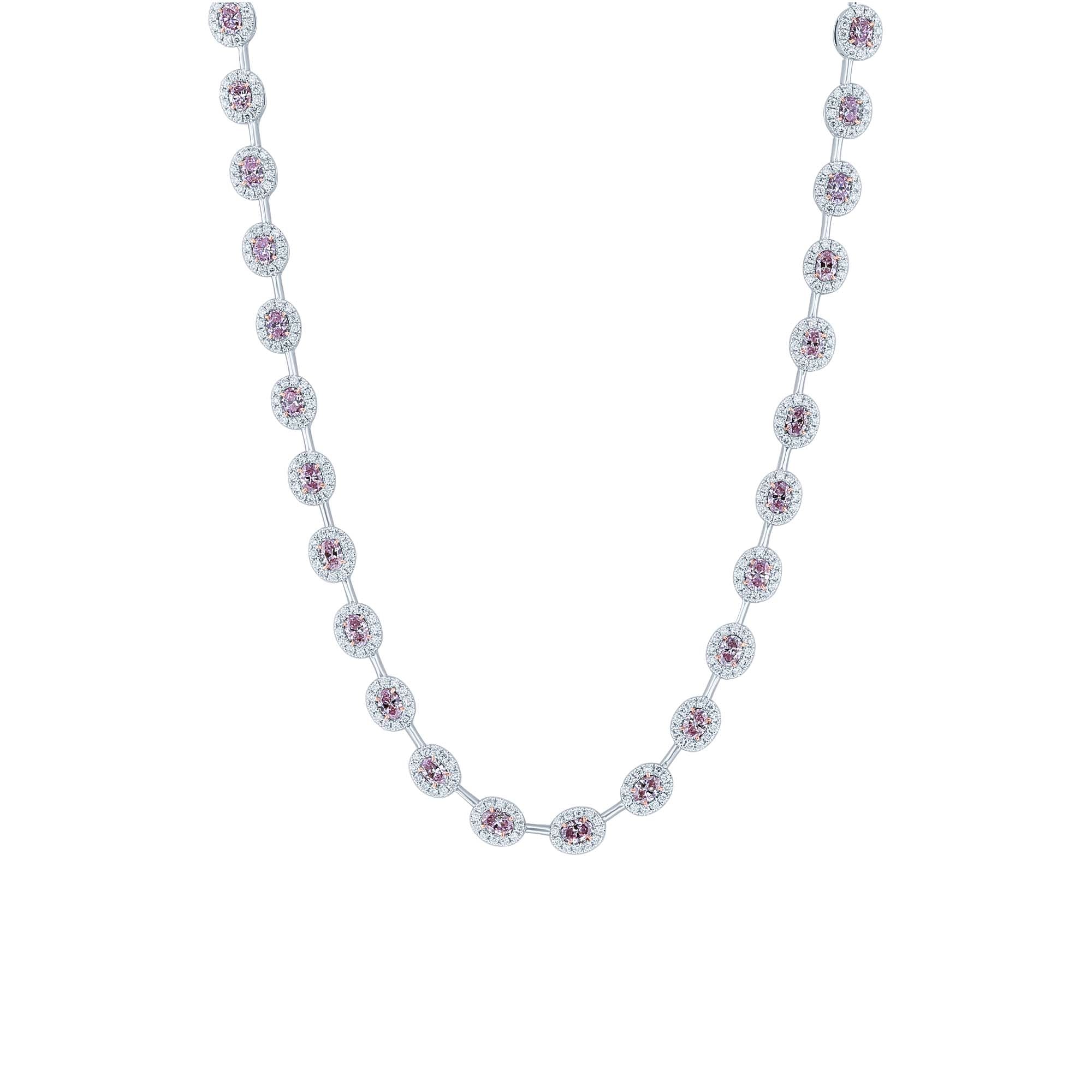 Primrose Pink Diamond Necklace